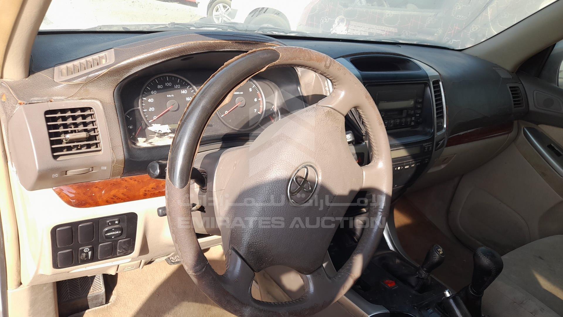 2007 TOYOTA PRADO VIN: JTEBU25J275071560
