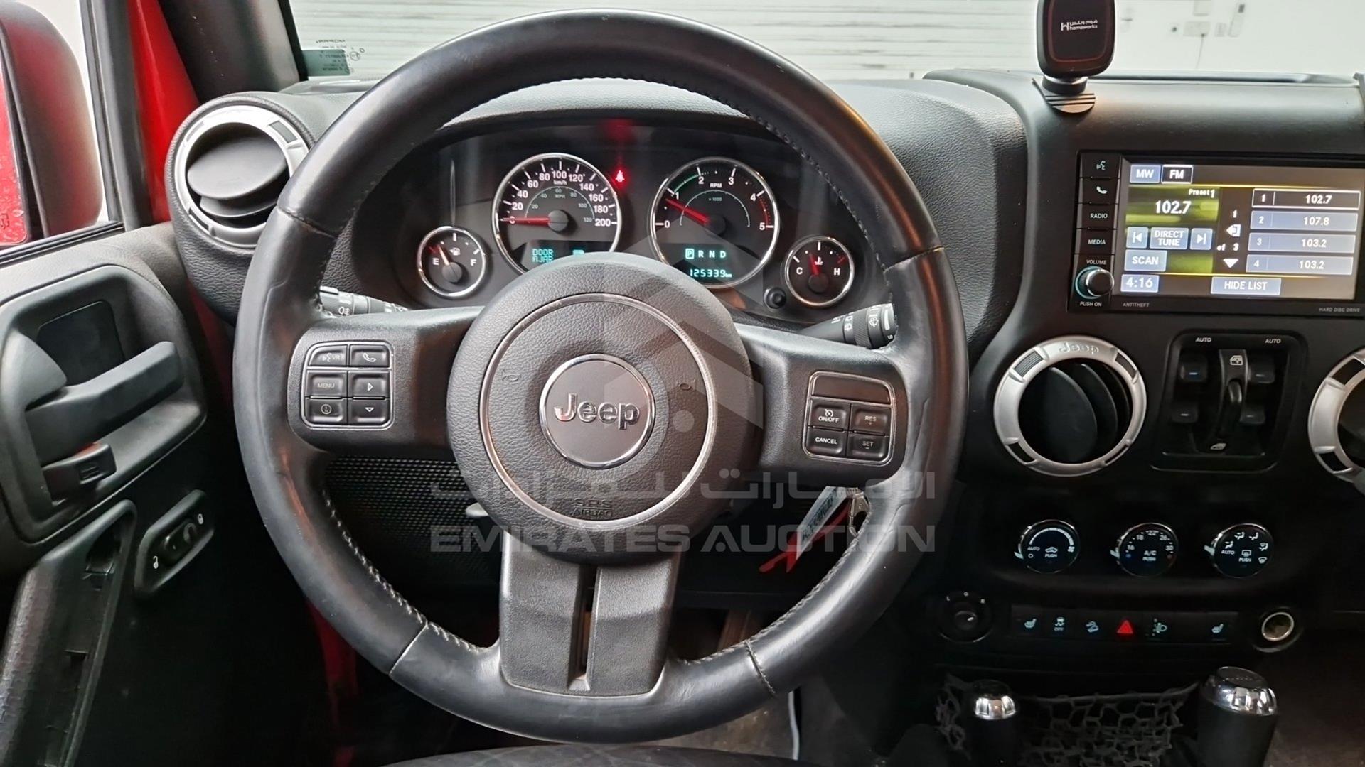 2015 JEEP WRANGLER SAHARA VIN: 1C4HJWE50FL522674