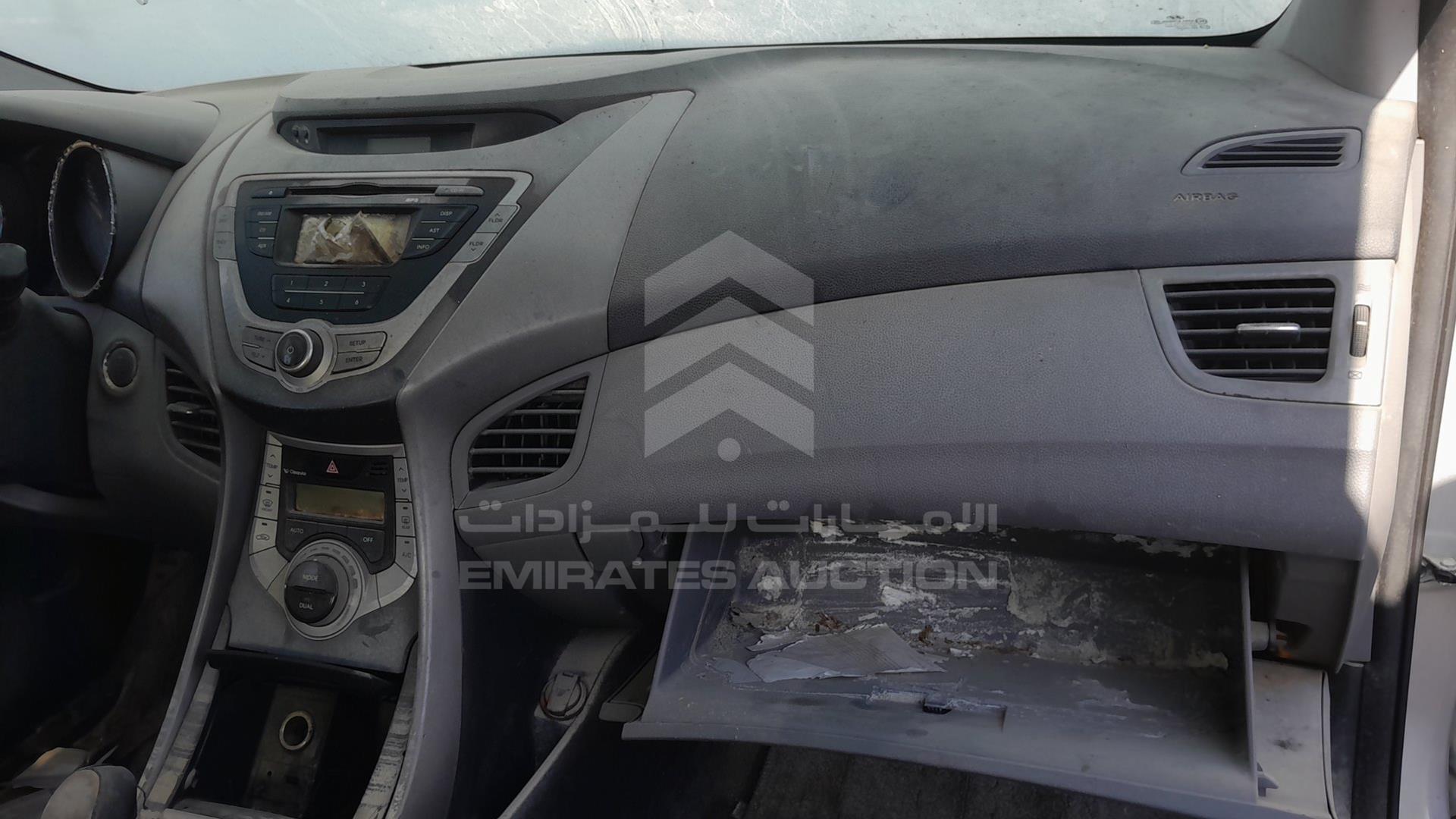 2012 HYUNDAI ELANTRA VIN: KMHDH41EXCU506925