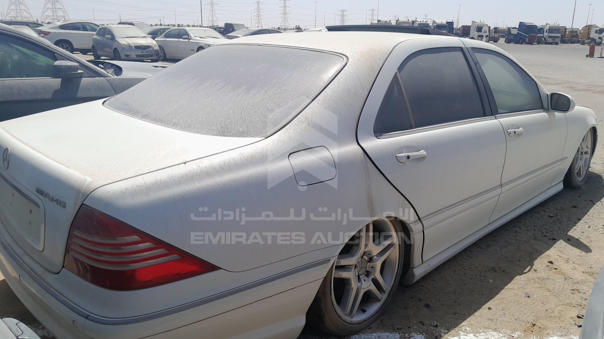 2001 MERCEDES S 500 VIN: WDB2201751A087807