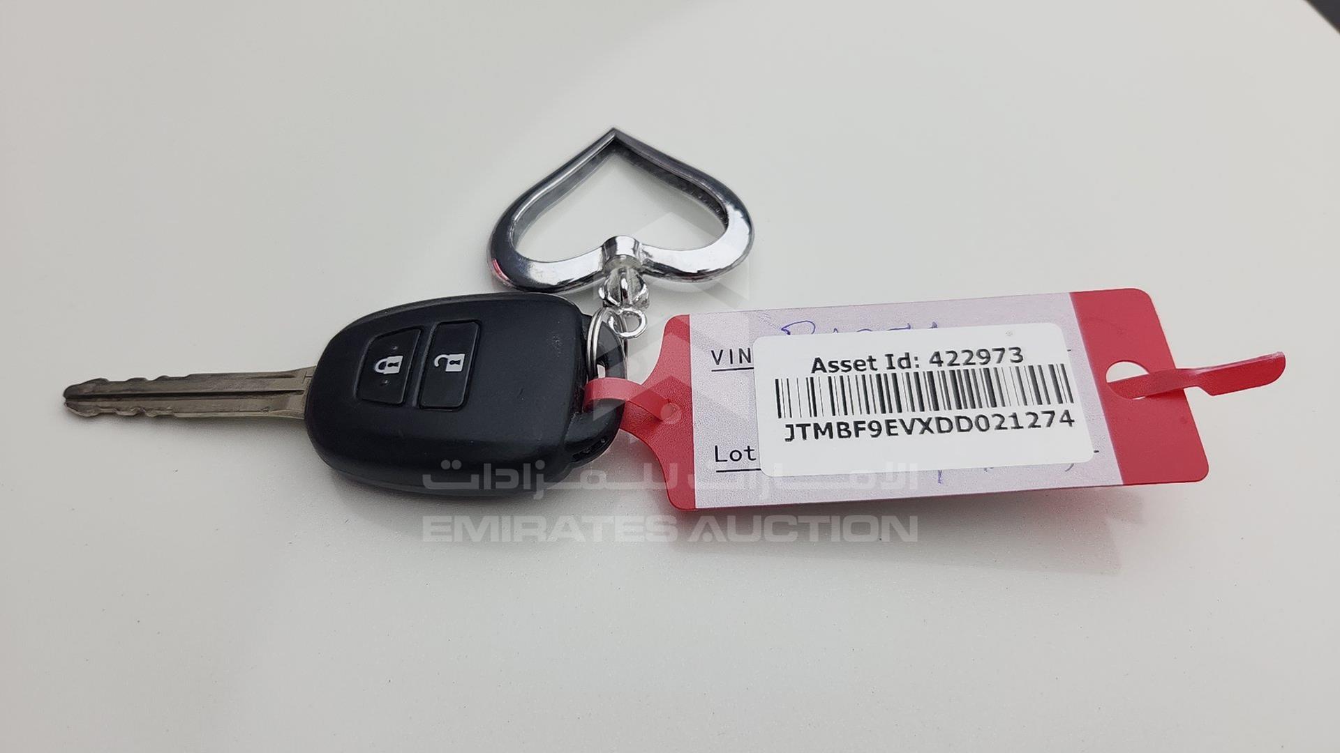 2013 TOYOTA RAV-4 VIN: JTMBF9EVXDD021274