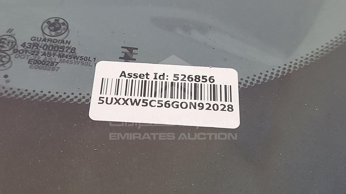 2015 BMW X4 — VIN on Frame — Photo 4