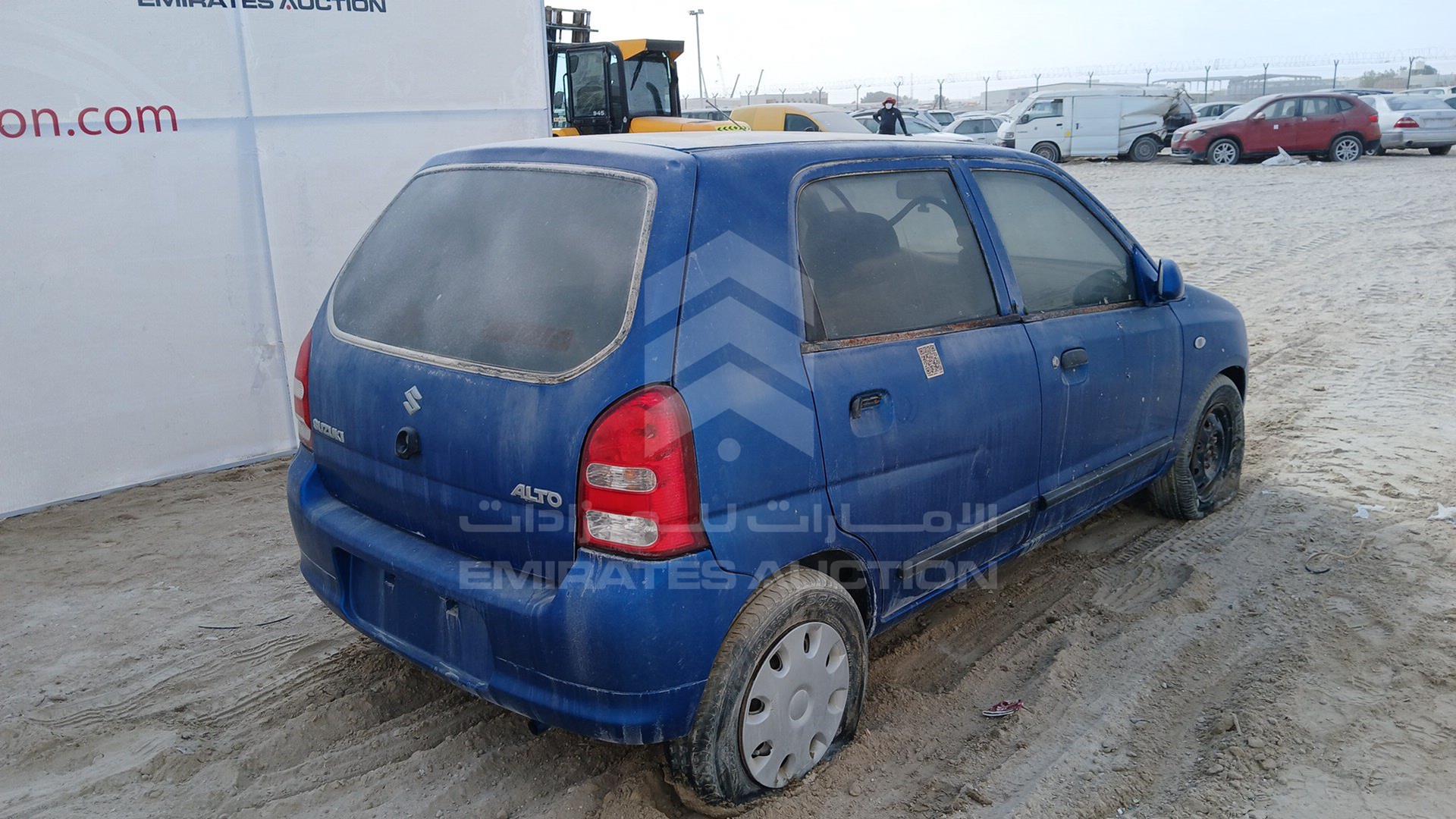2008 SUZUKI ALTO VIN: MA3FB21S480989798