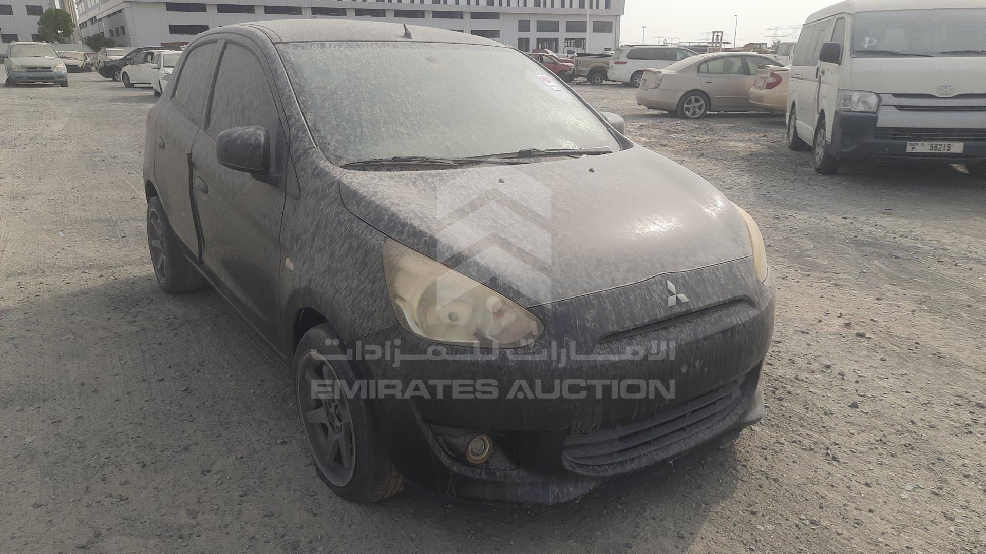 2014 MITSUBISHI MIRAGE VIN: MMBXTA03AEH022996