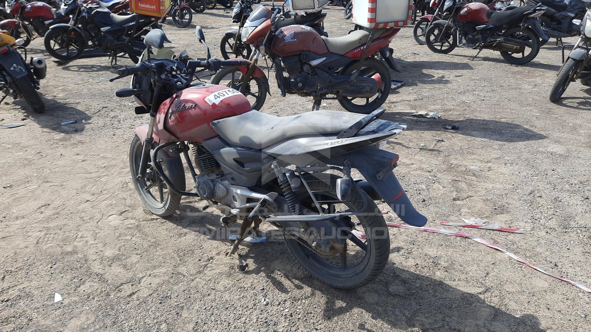 2013 BAJAJ 150 CC VIN: MD2A11CZ1DCK80494