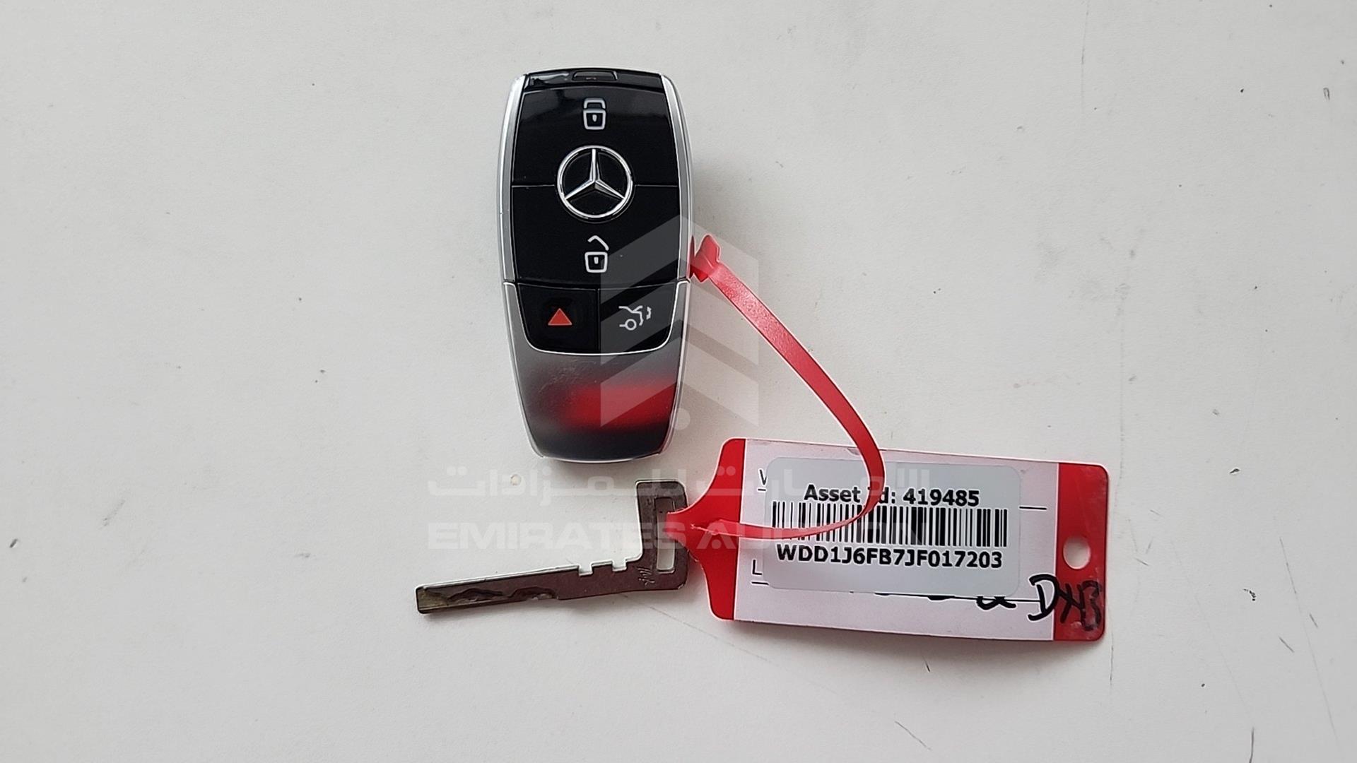 2018 MERCEDES E 400 VIN: WDD1J6FB7JF017203