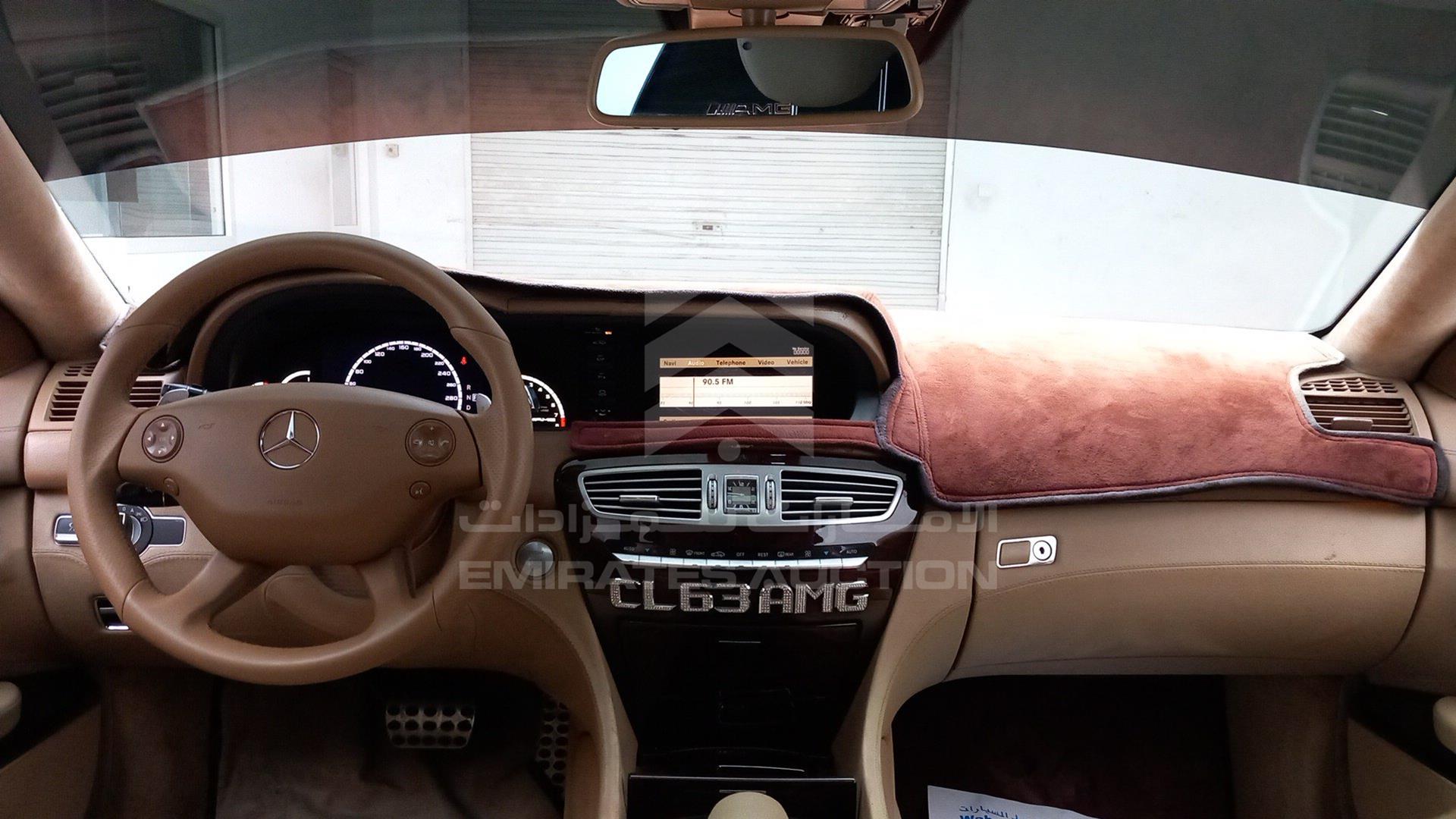 2008 MERCEDES CL 63 VIN: WDDEJ77X28A010488