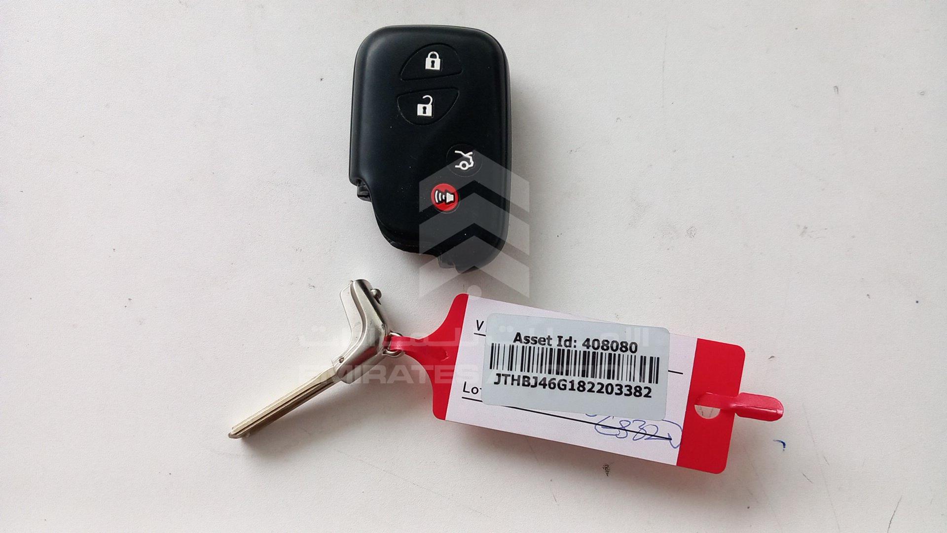 2008 LEXUS ES 350 VIN: JTHBJ46G182203382