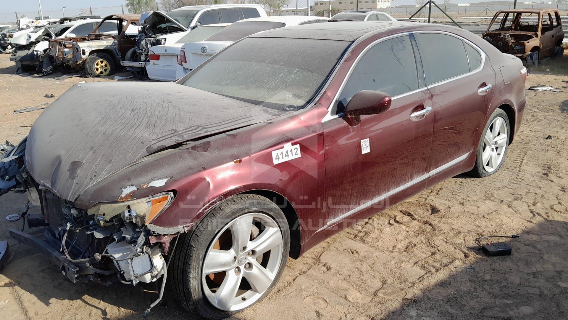 2007 LEXUS LS 460 VIN: JTHBL46F475046123