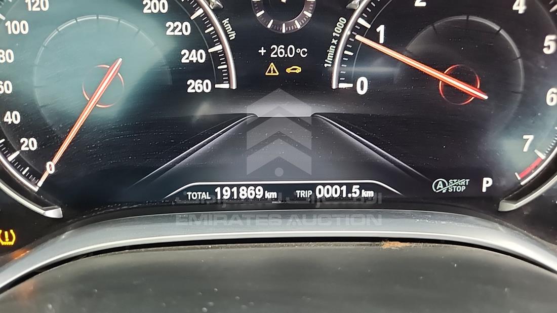 2016 BMW 740 LI — Odometer Reading — Photo 2
