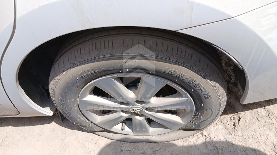 2015 Toyota Corolla - Scrap without document — Rear Left Tyre — Photo 20