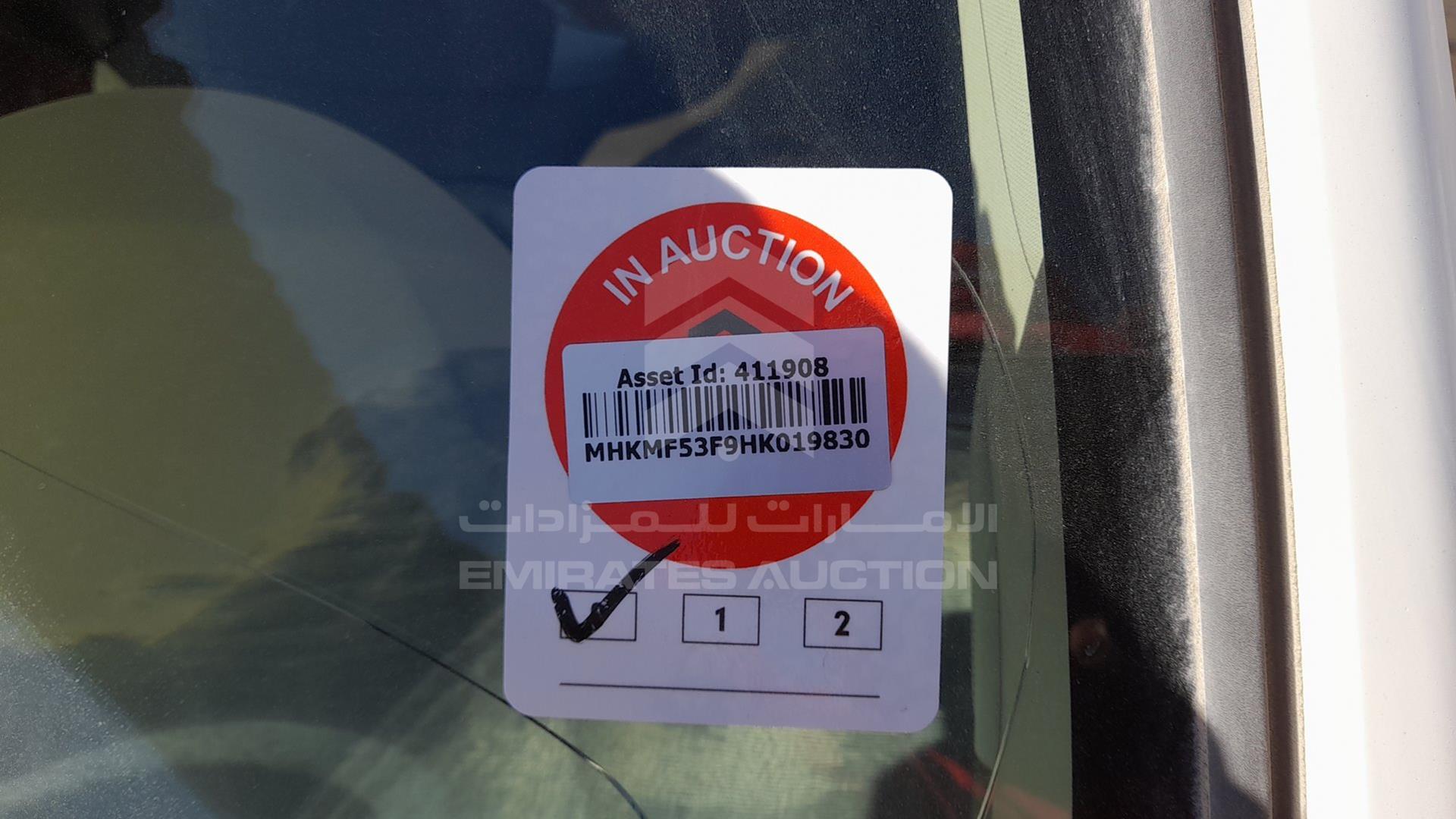 2017 TOYOTA AVANZA VIN: MHKMF53F9HK019830