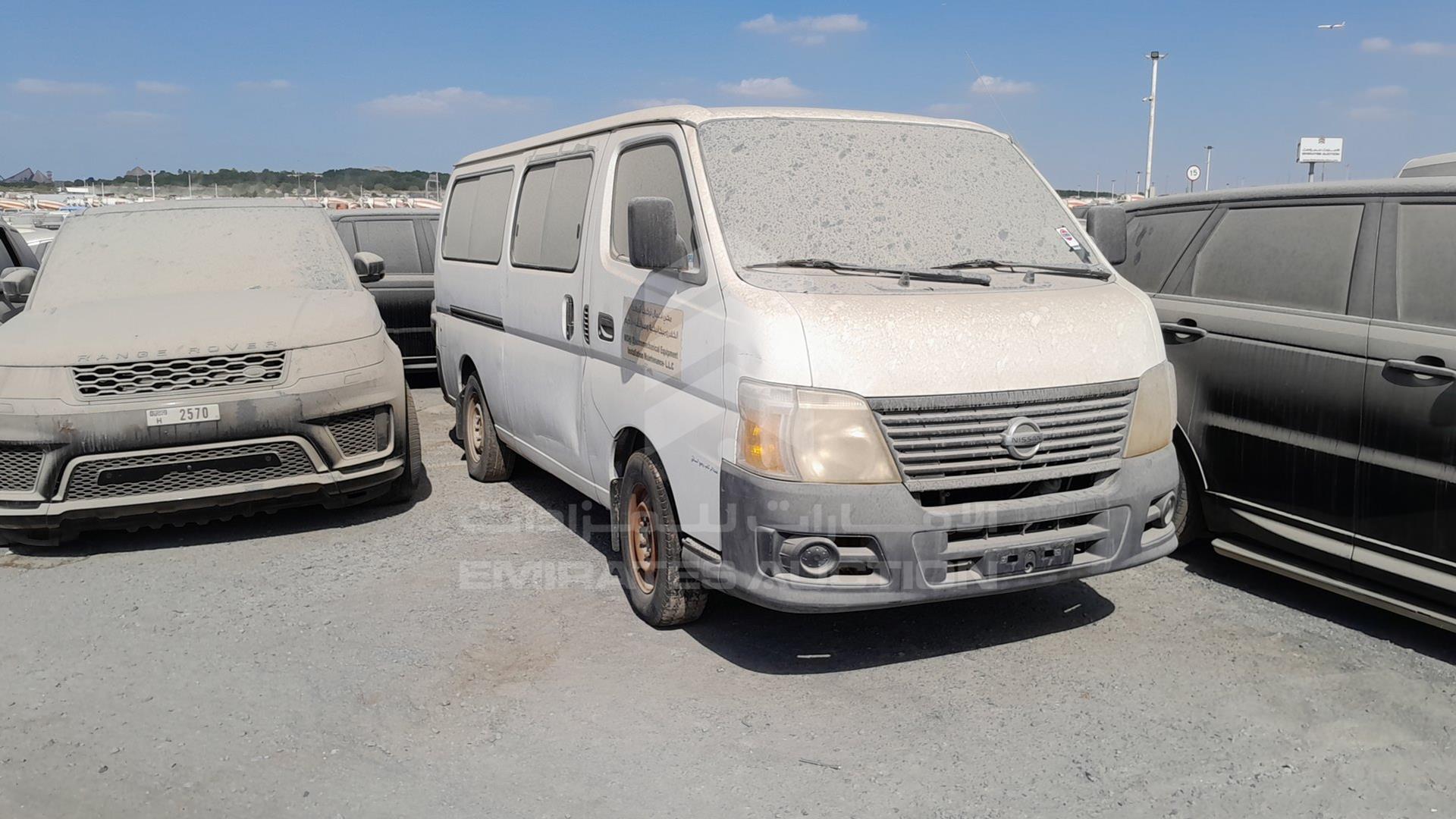 2008 NISSAN URVAN VIN: JN6AE54S48X004535