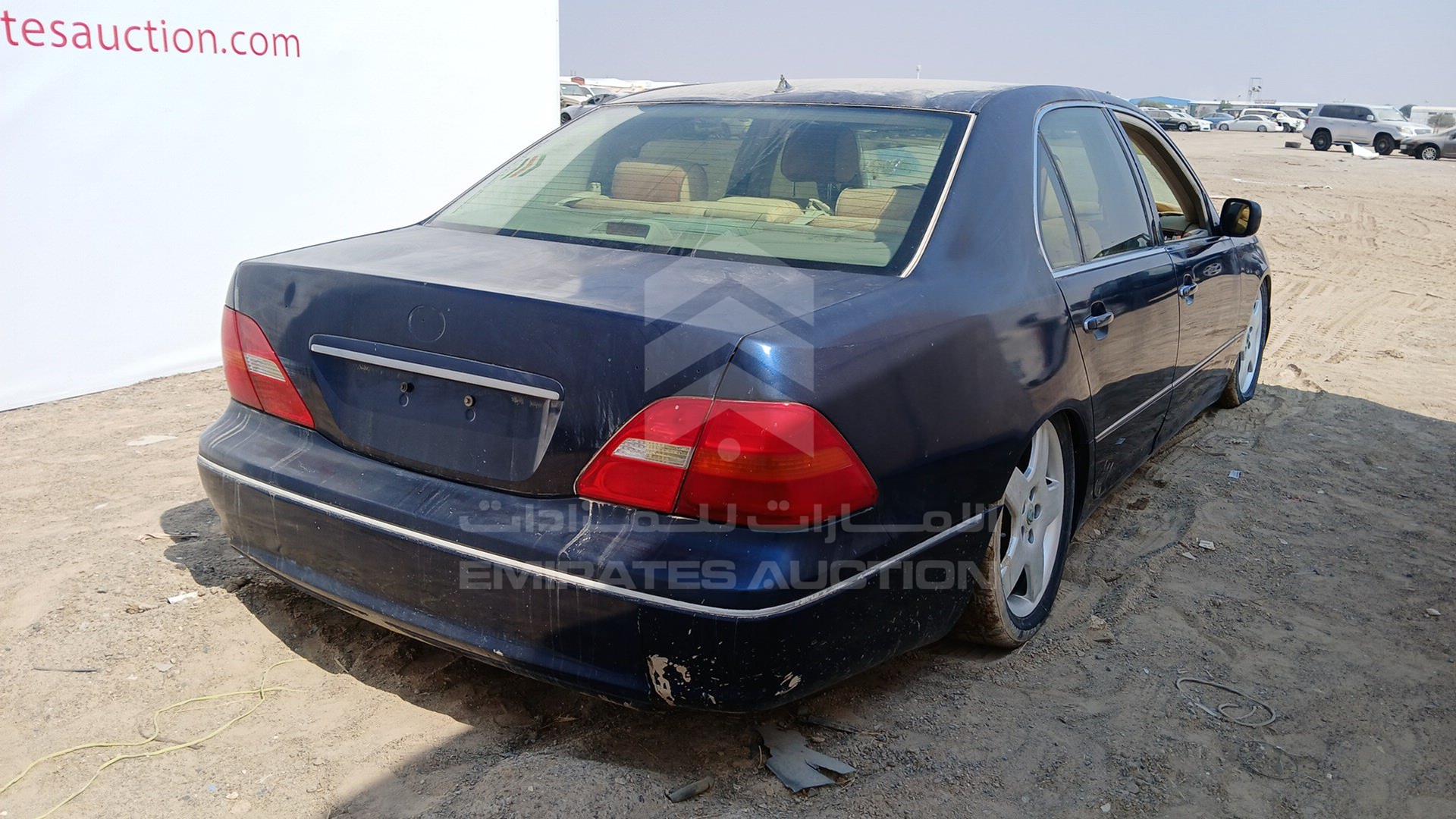 2002 LEXUS LS 430 VIN: JTHBN30F620078753