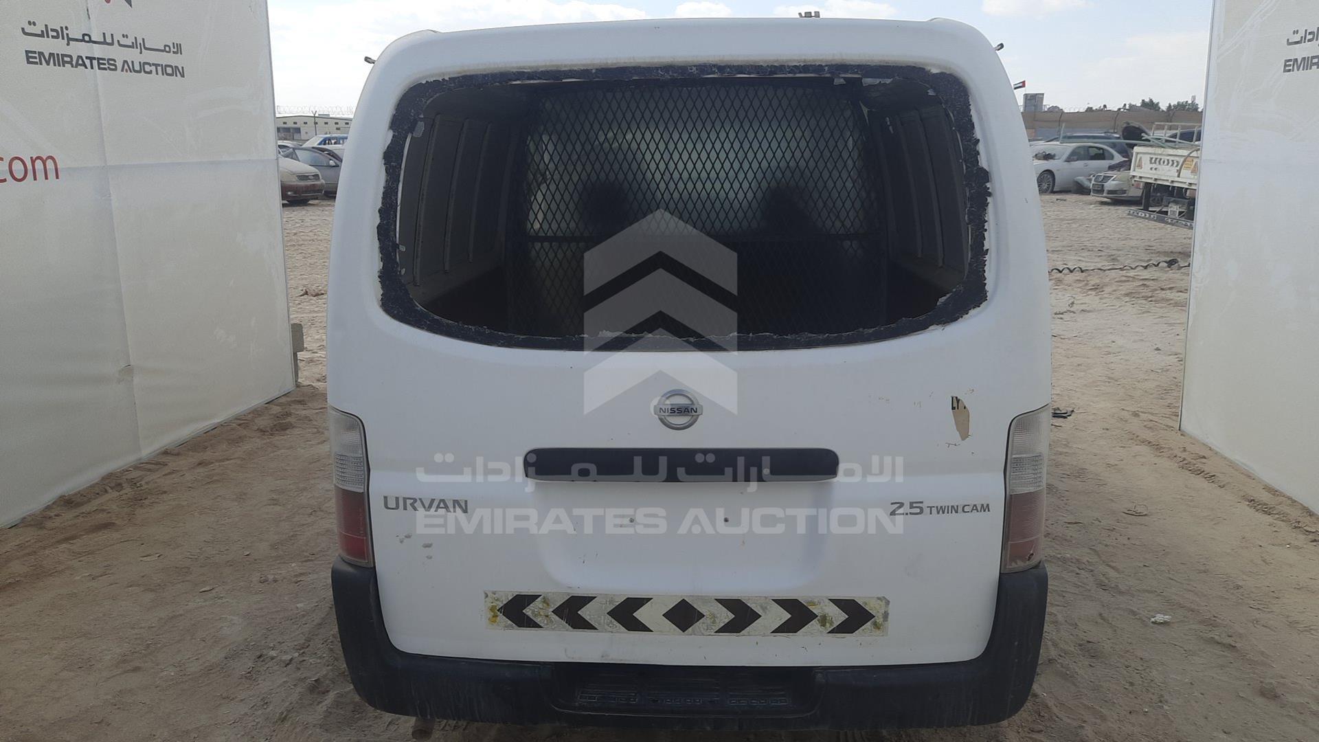 2009 NISSAN URVAN VIN: JN6AE52S59X102199