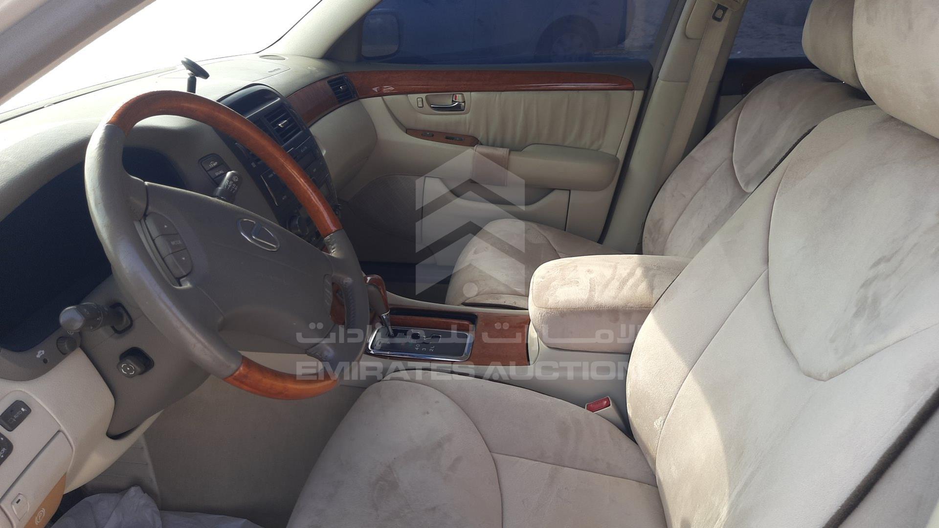 2001 LEXUS LS 430 VIN: JTHBN30F910048922