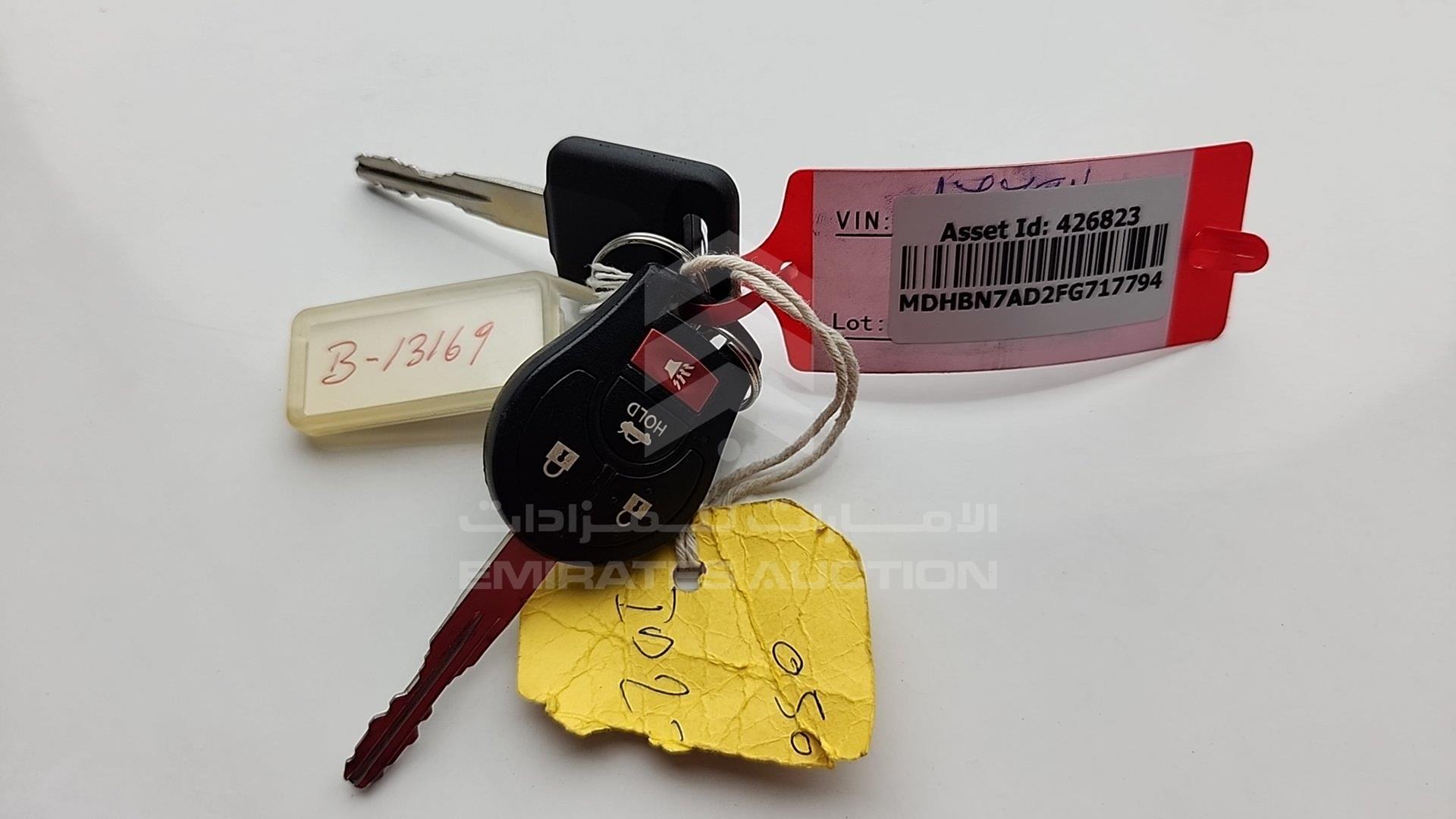 2015 NISSAN SUNNY VIN: MDHBN7AD2FG717794