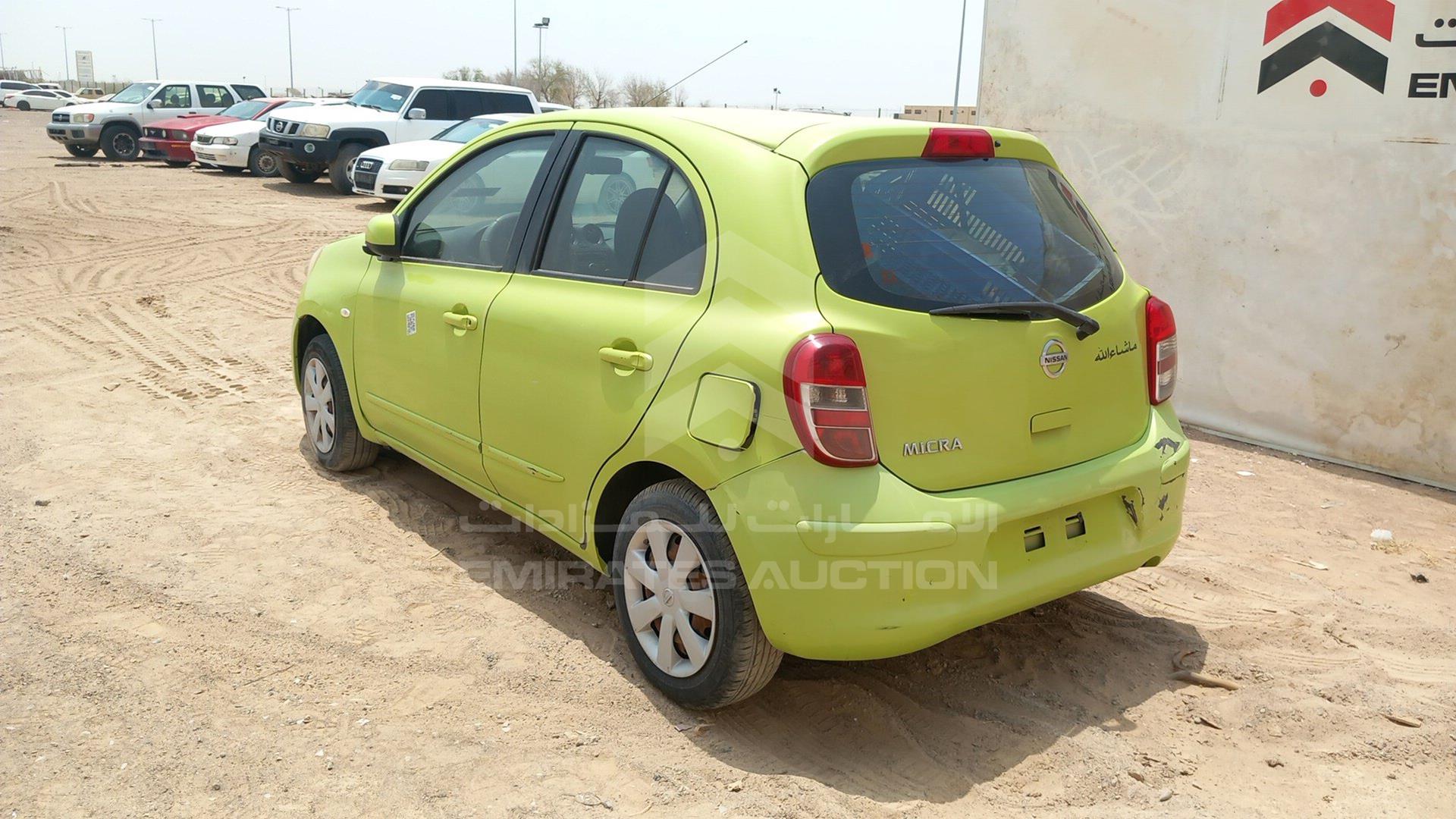 2012 NISSAN MICRA VIN: MDHAK3CR6CG500007