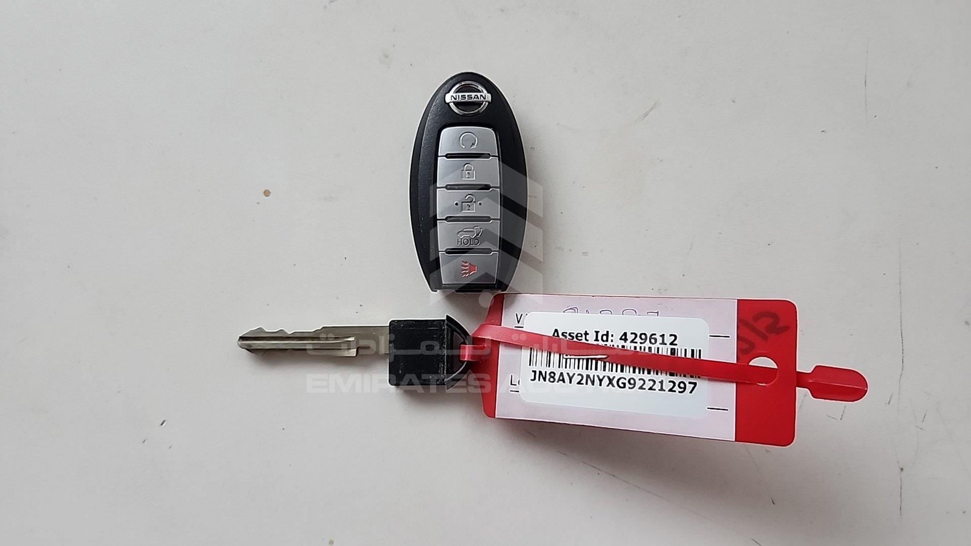 2016 NISSAN PATROL NISMO VIN: JN8AY2NYXG9221297