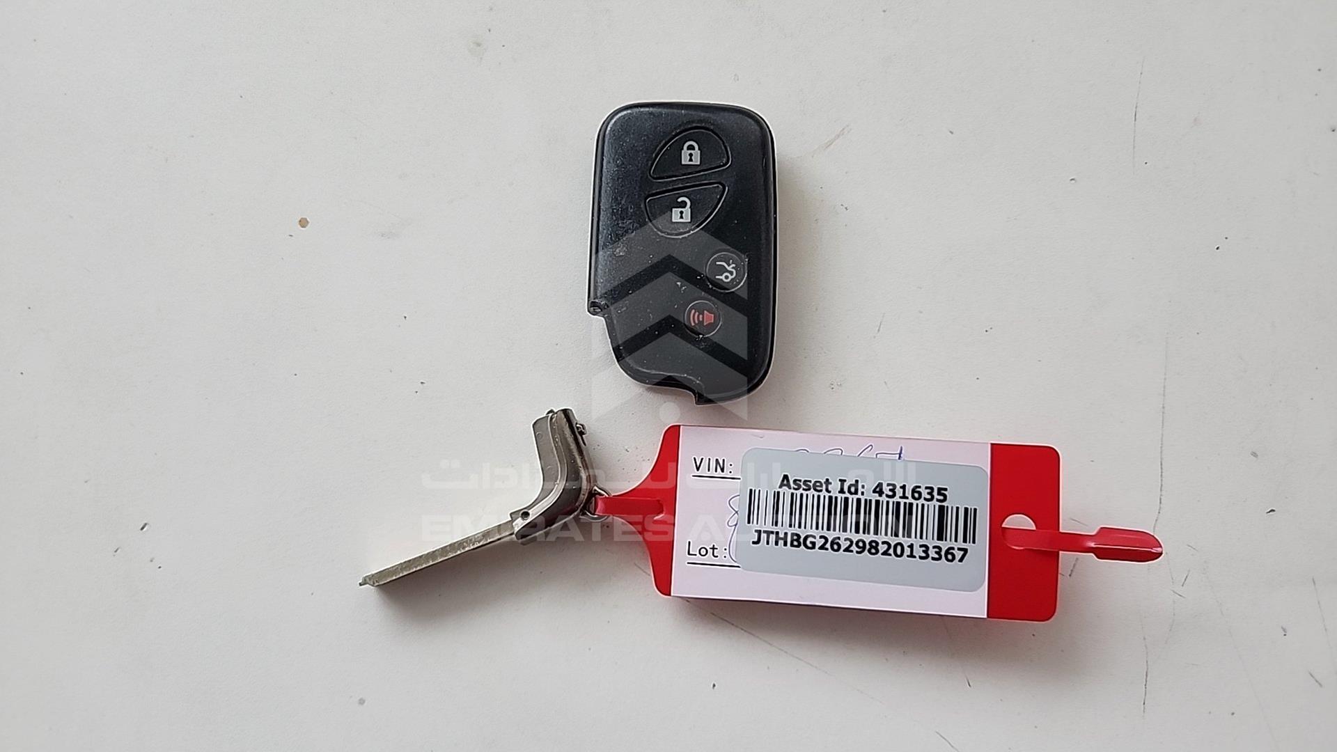 2008 LEXUS IS300 VIN: JTHBG262982013367