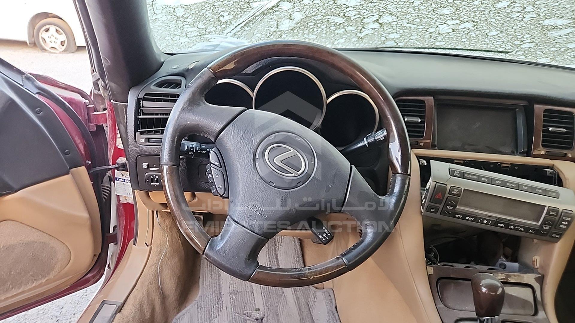 2006 LEXUS SC 430 VIN: JTHFN48Y869007360