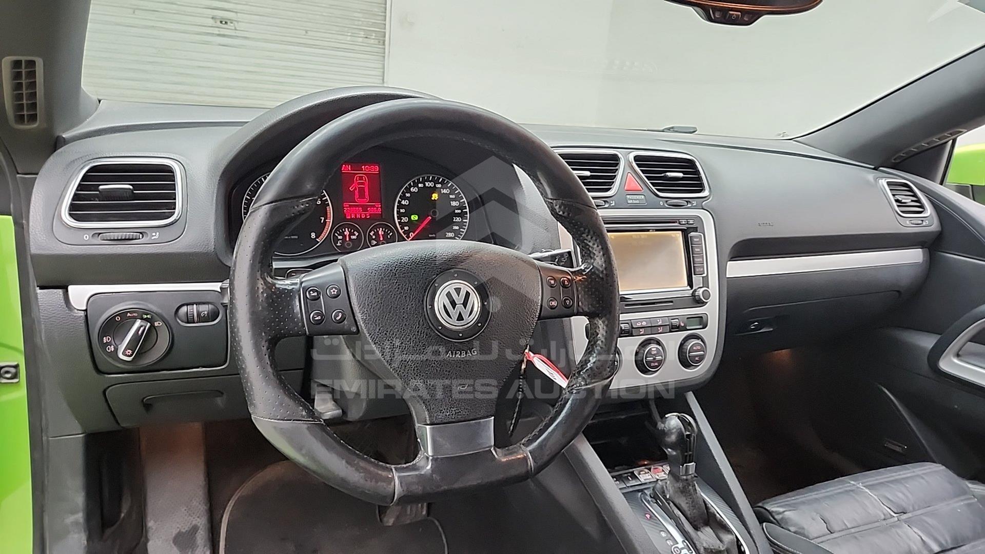 2009 VOLKSWAGEN SCIROCCO VIN: WVWBD21349V027011