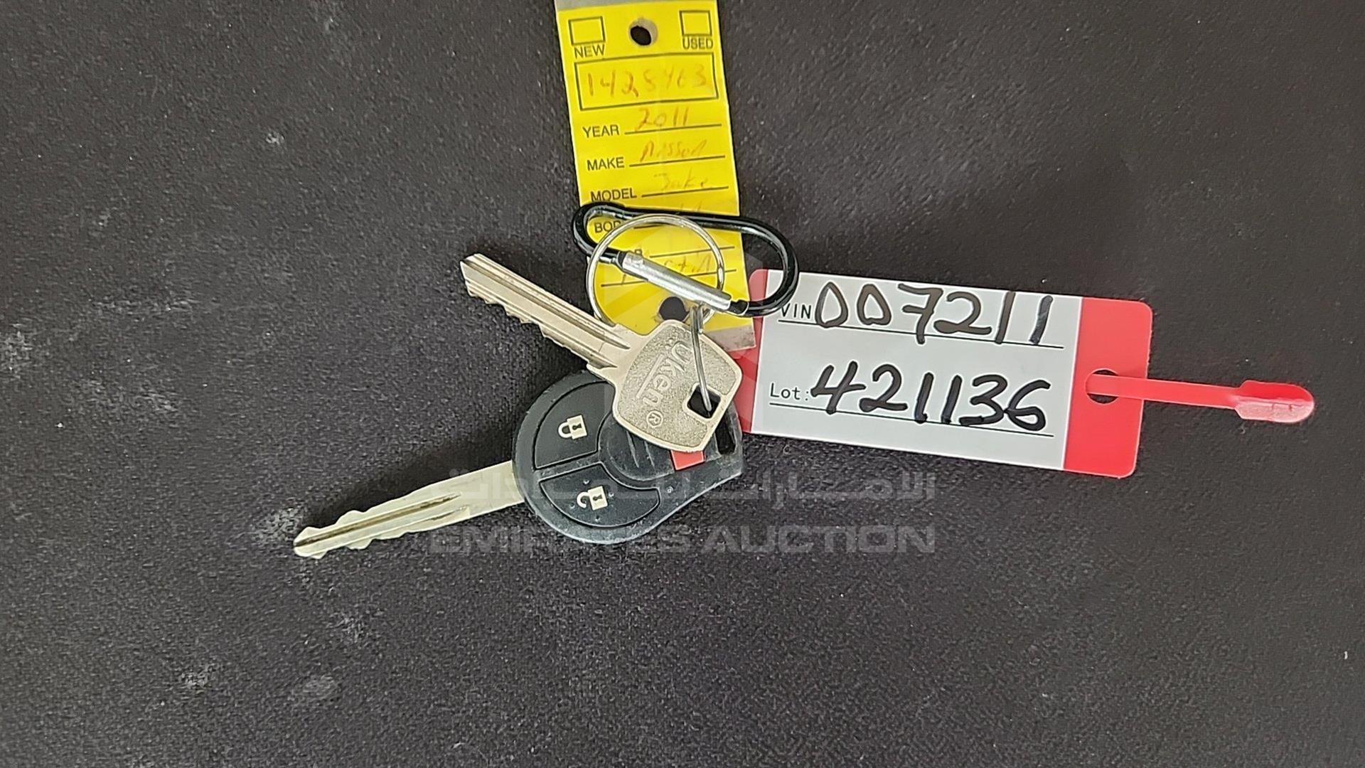 2011 NISSAN JUKE VIN: JN8AF5MR4BT007211