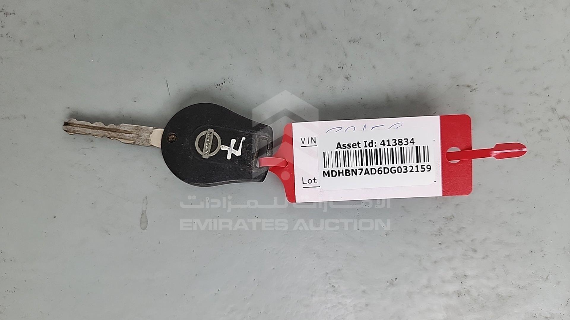 2013 NISSAN SUNNY VIN: MDHBN7AD6DG032159