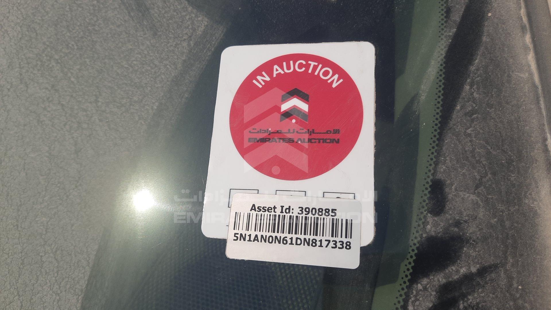 2013 NISSAN XTERRA VIN: 5N1AN0N61DN817338