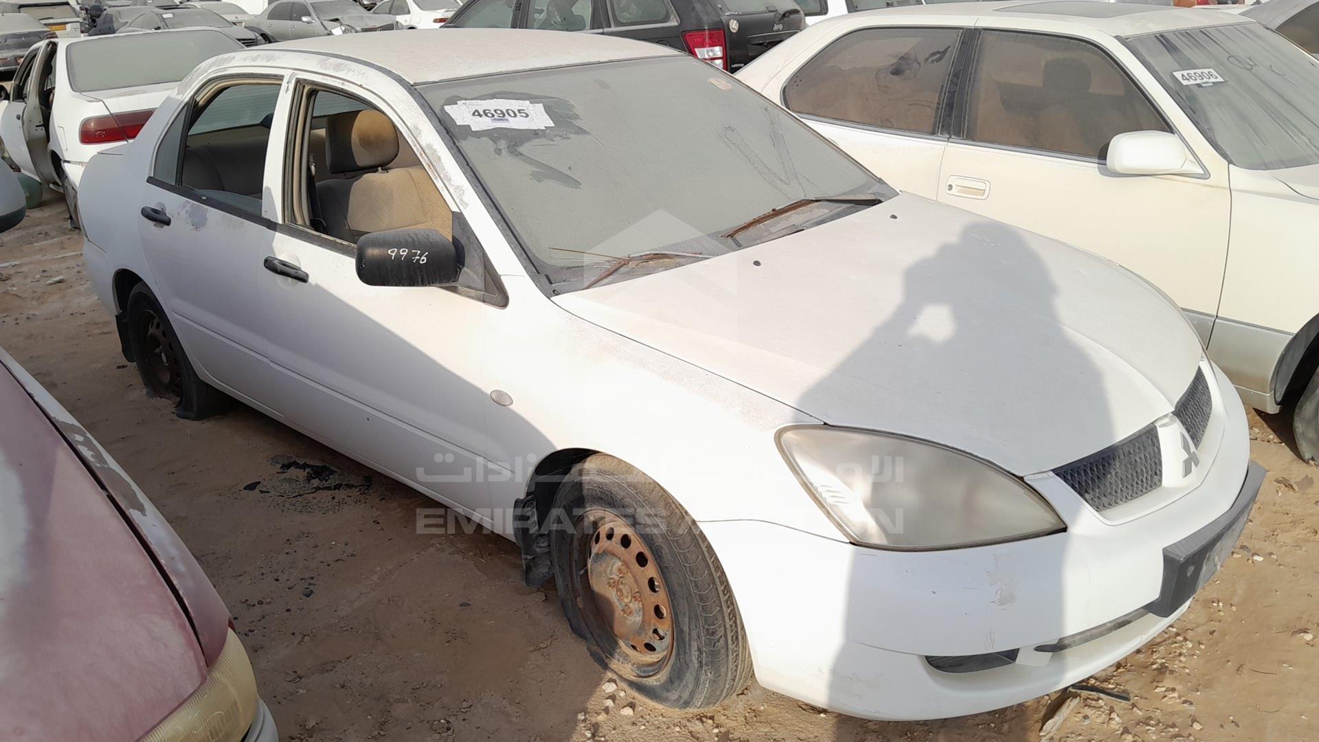 2008 MITSUBISHI LANCER VIN: JMYSRCS1A8U738708