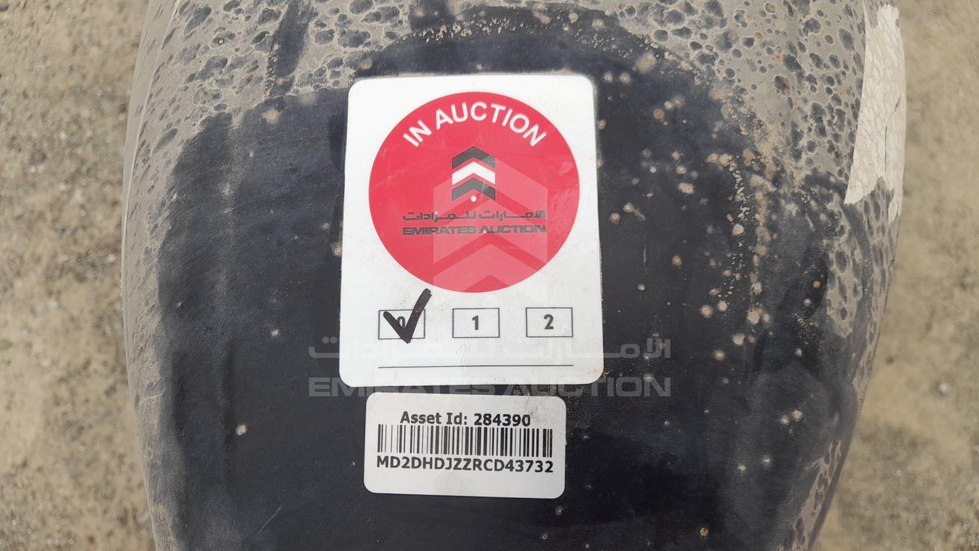 2008 BAJAJ 180 CC VIN: MD2DHDJZZRCD43732
