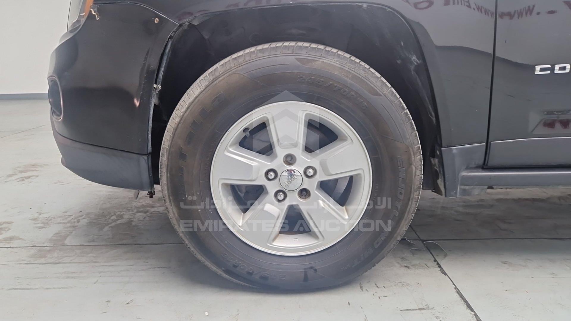 2017 JEEP COMPASS VIN: 1C4NJCEA8HD161786