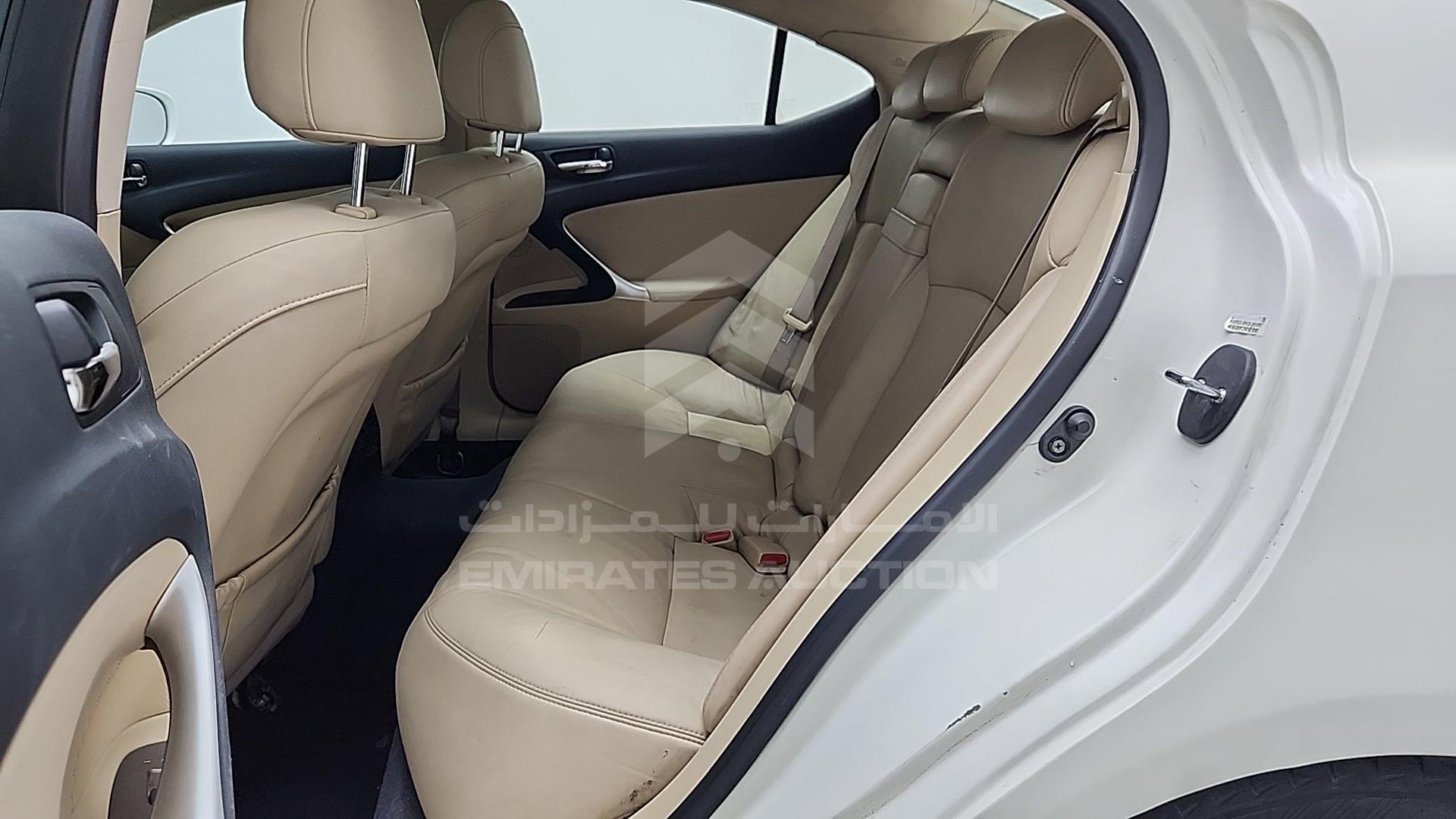 2008 LEXUS IS 250 VIN: JTHBK262385084075