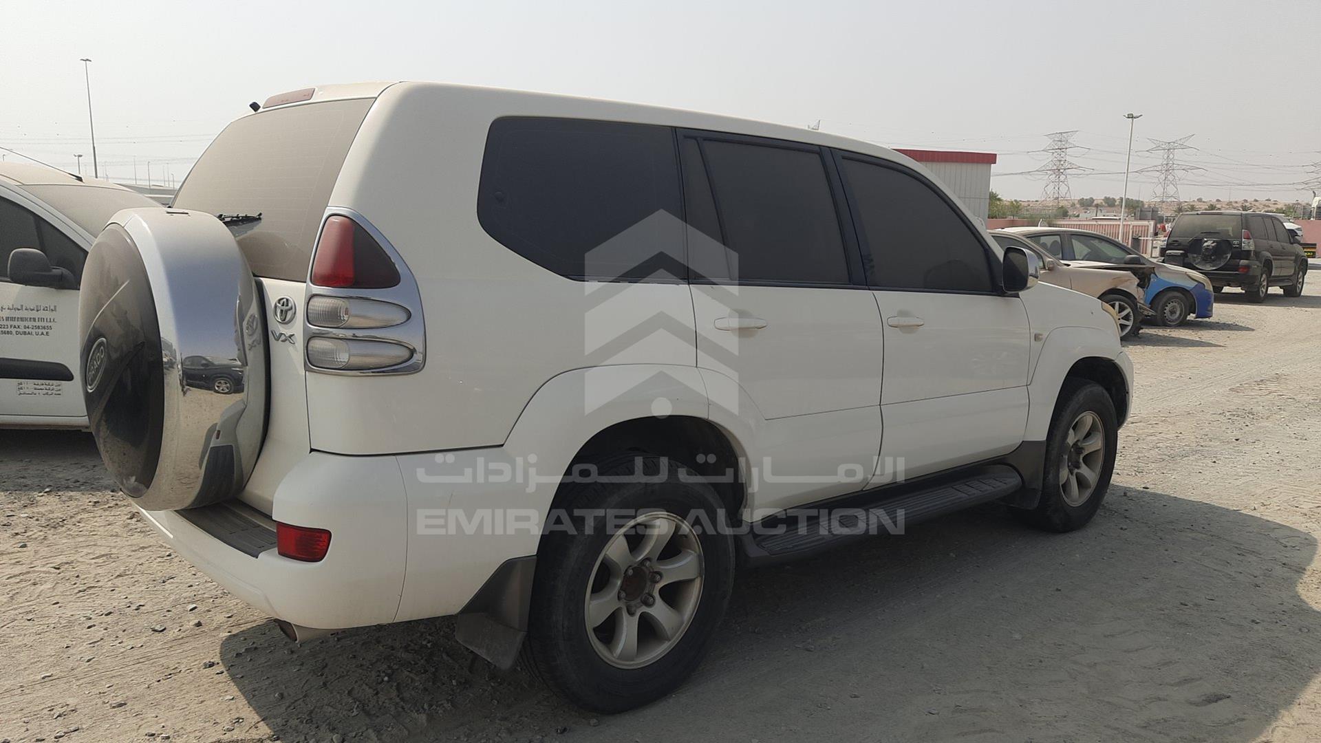 2008 TOYOTA PRADO VIN: JTEBU25J985119170