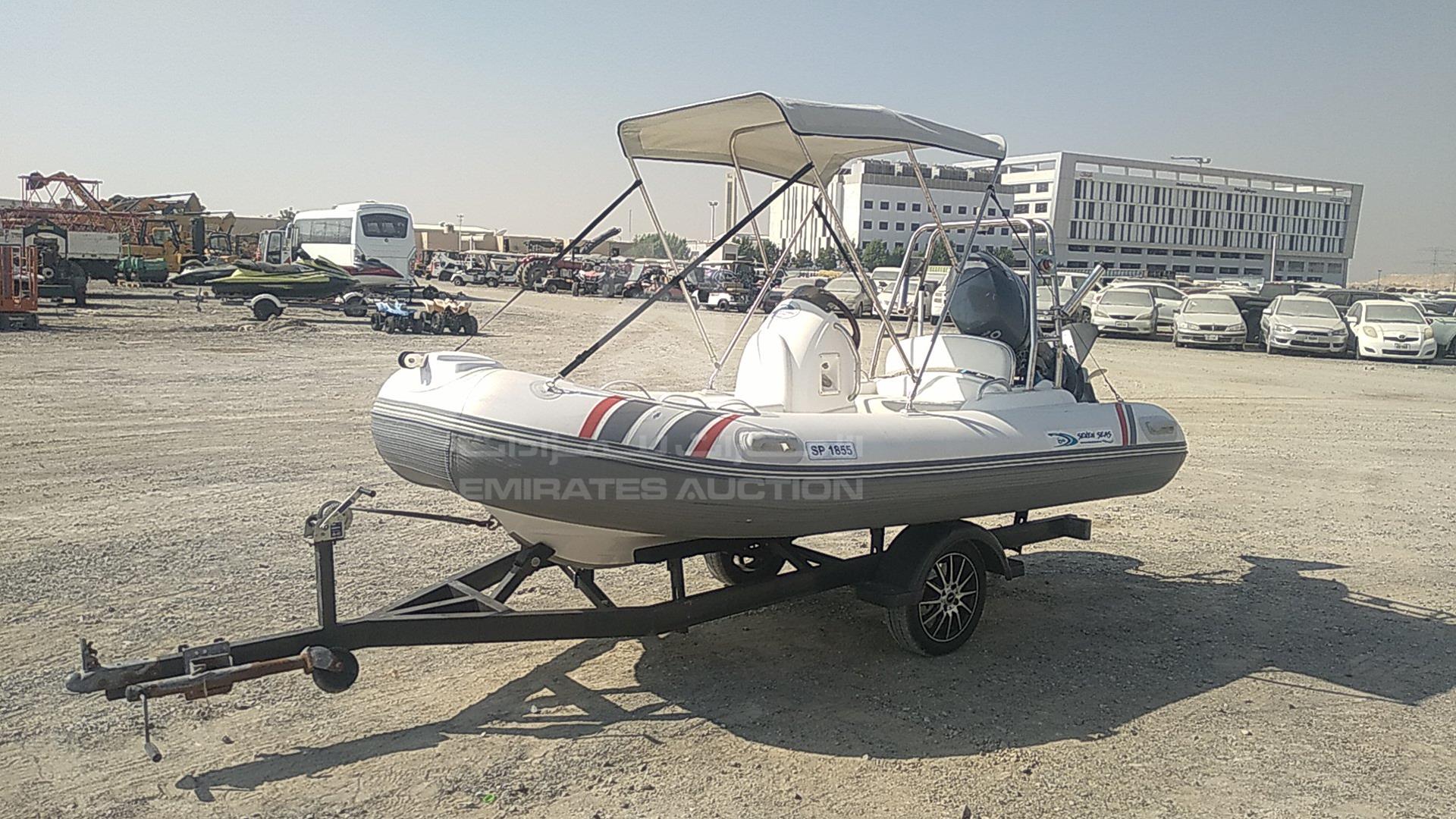 2024 BOAT + TROLLEY --- VIN: SP1855