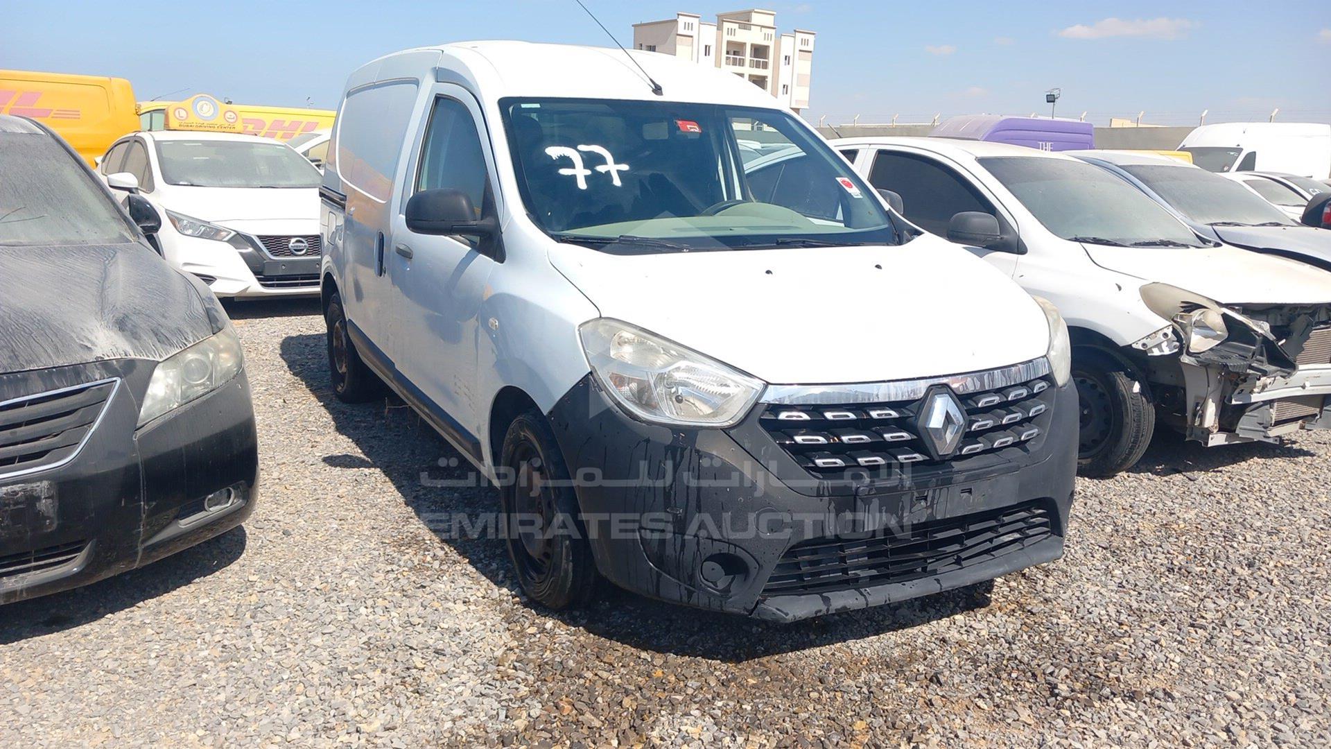 2019 RENAULT DOKKER VIN: VF18SRB41KG459726