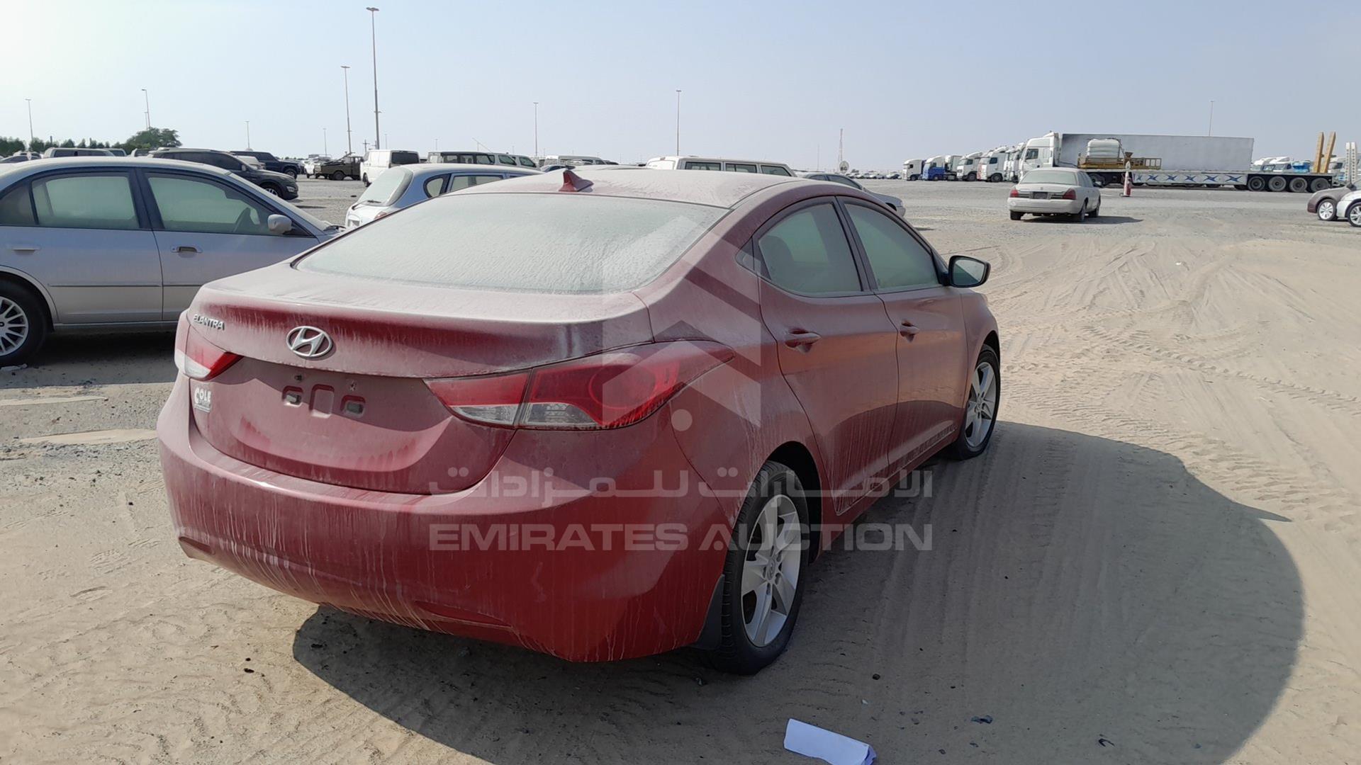 2013 HYUNDAI ELANTRA VIN: KMHDH4AE6DU945797