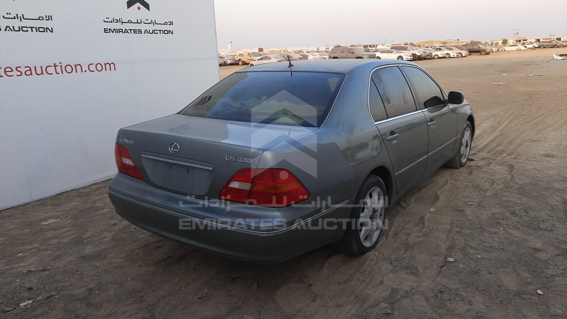 2001 LEXUS LS 430 VIN: JTHBN30F810016382