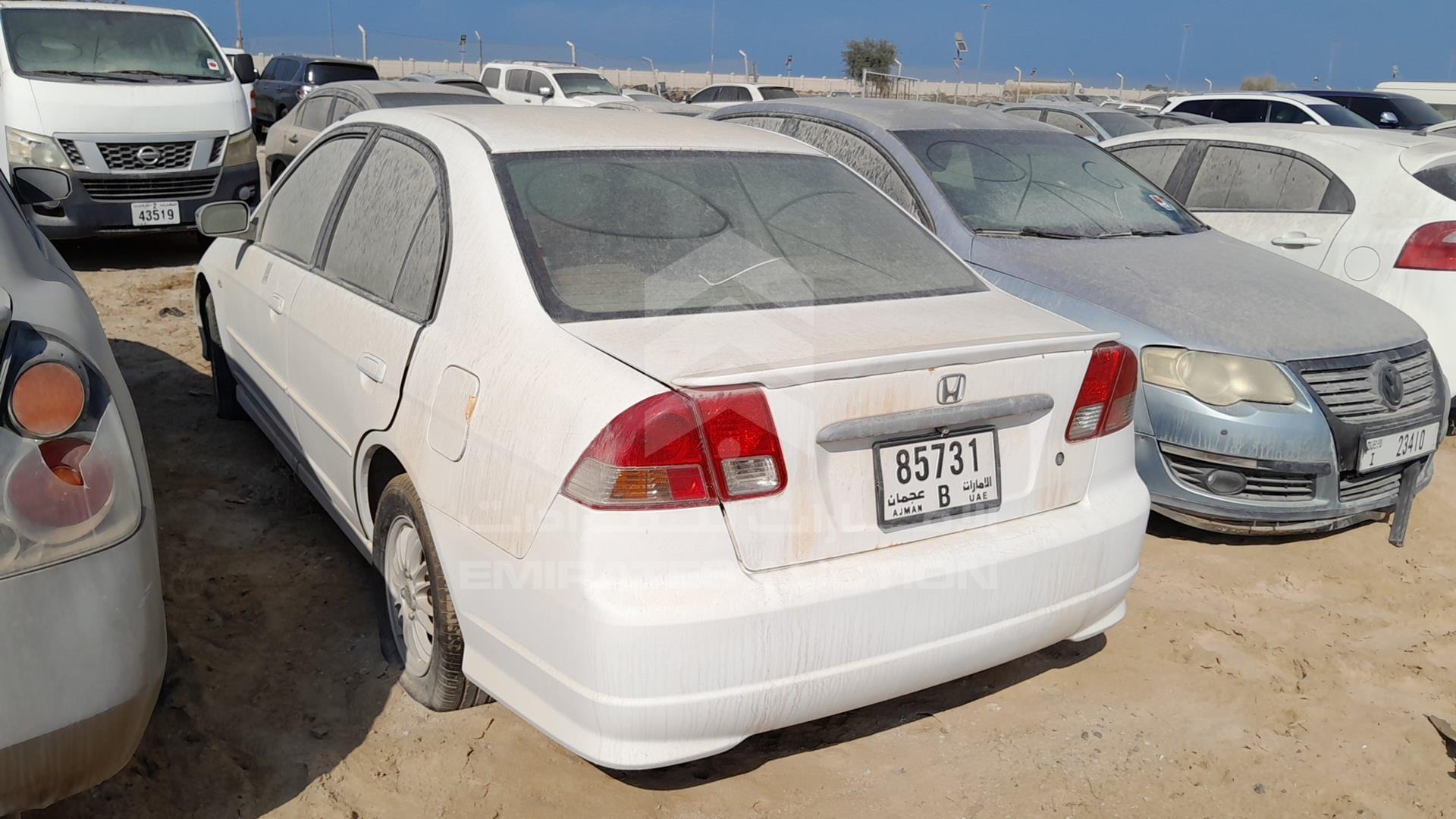 2005 HONDA CIVIC VIN: JHMES86245S404131