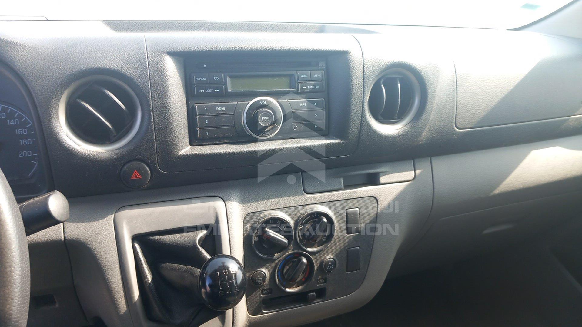 2018 NISSAN URVAN VIN: JN6BE6BS3J9030101