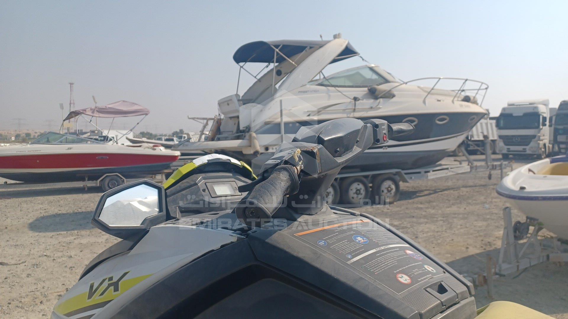 2021 JET SKI + TROLLEY --- VIN: YAMA1388F121