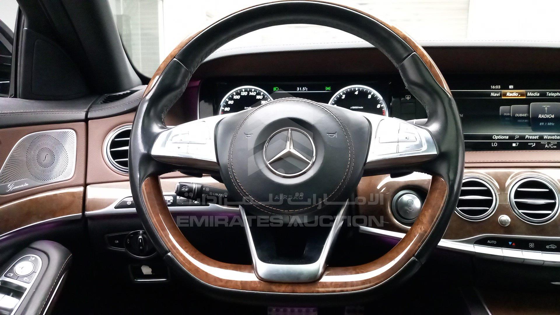 2016 MERCEDES S 400 VIN: WDDUG6FB0GA210469
