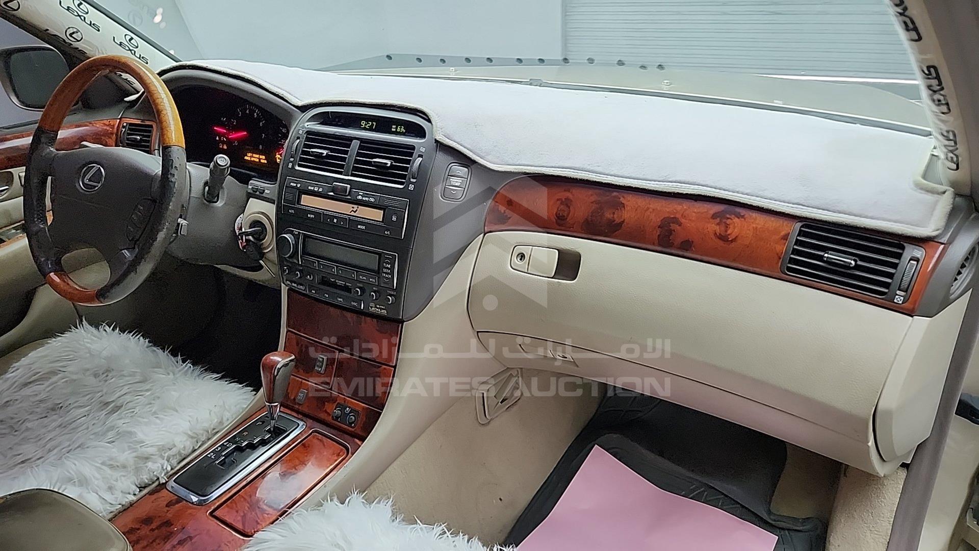2003 LEXUS LS 430 VIN: JTHBN30FX30106992