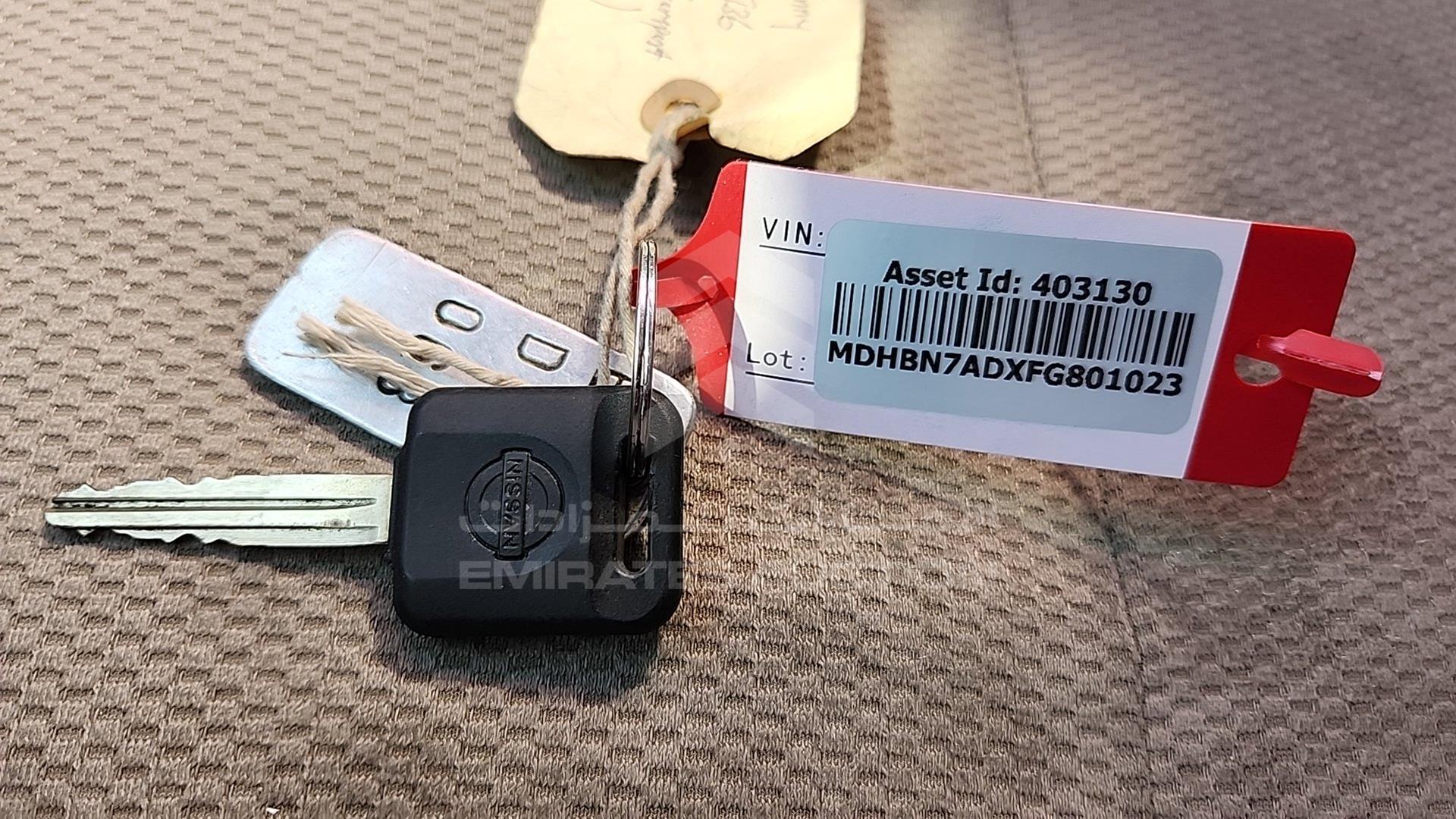 2015 NISSAN SUNNY VIN: MDHBN7ADXFG801023