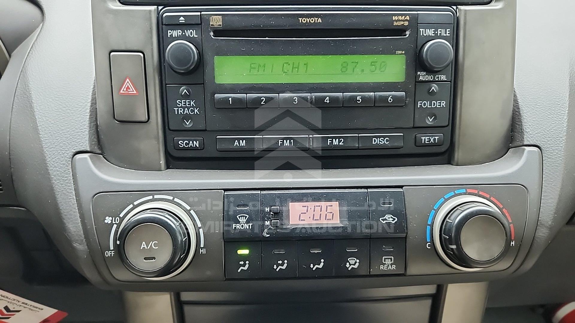 2012 TOYOTA PRADO VIN: JTEBD9FJ00K010335