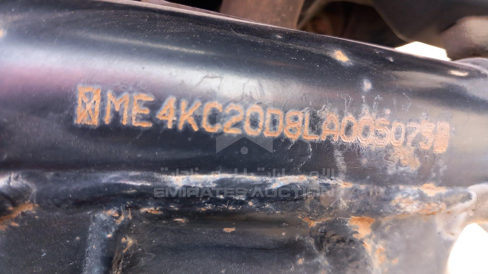 2020 HONDA UNICORN 160 VIN: ME4KC20D8LA005075