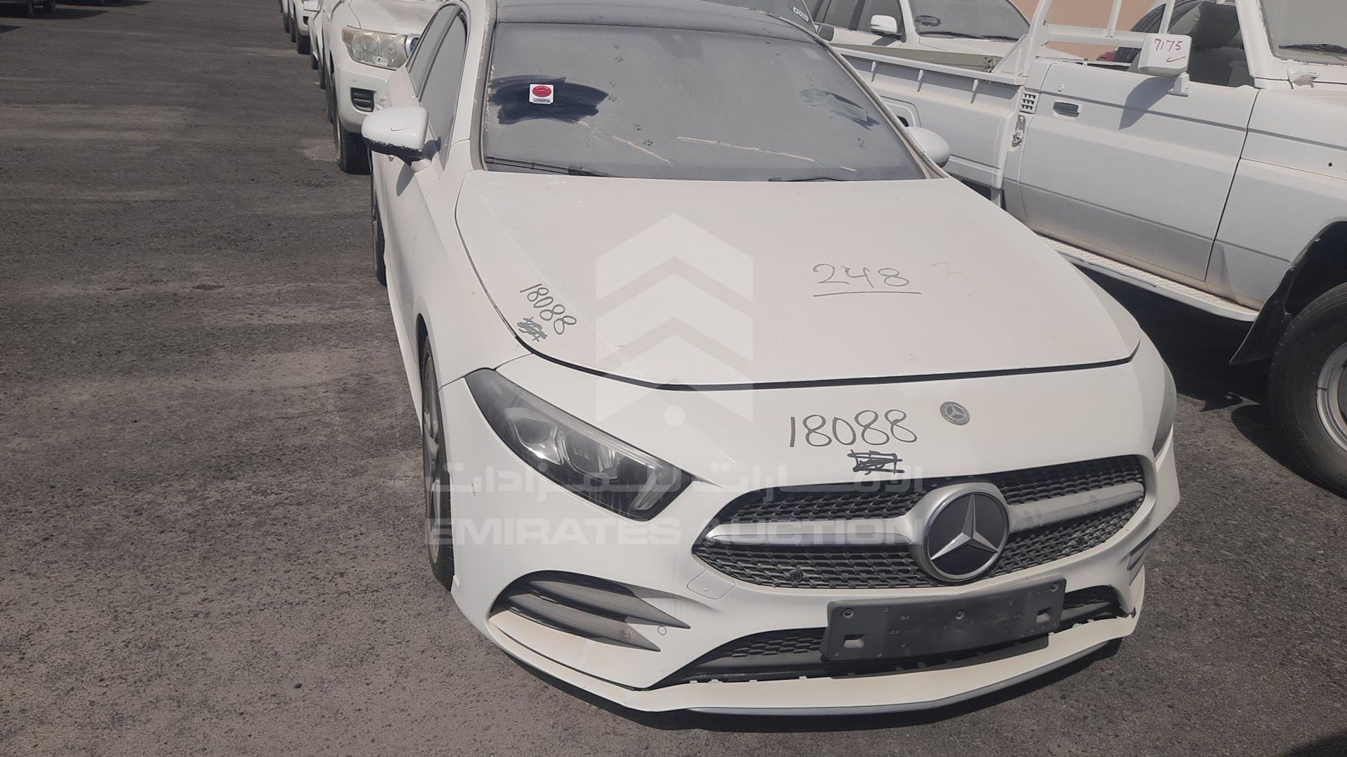 2019 MERCEDES A 250 VIN: WDD3F4GB2KJ022787
