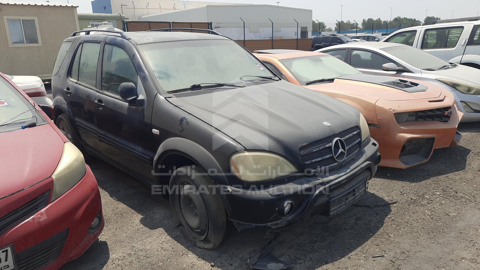 2001 MERCEDES ML55 VIN: WDC1631741A210153