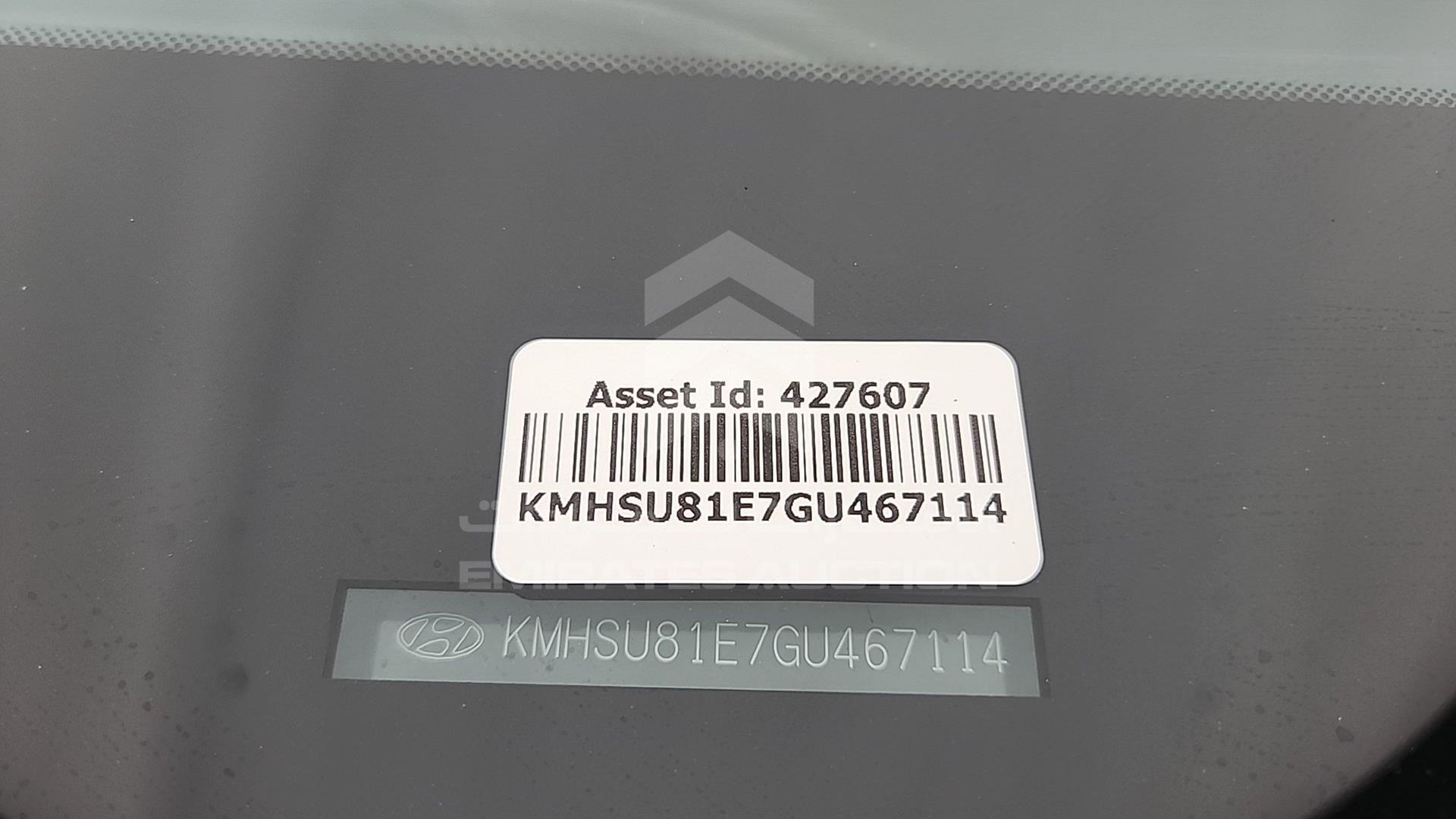 2016 HYUNDAI SANTA FE VIN: KMHSU81E7GU467114