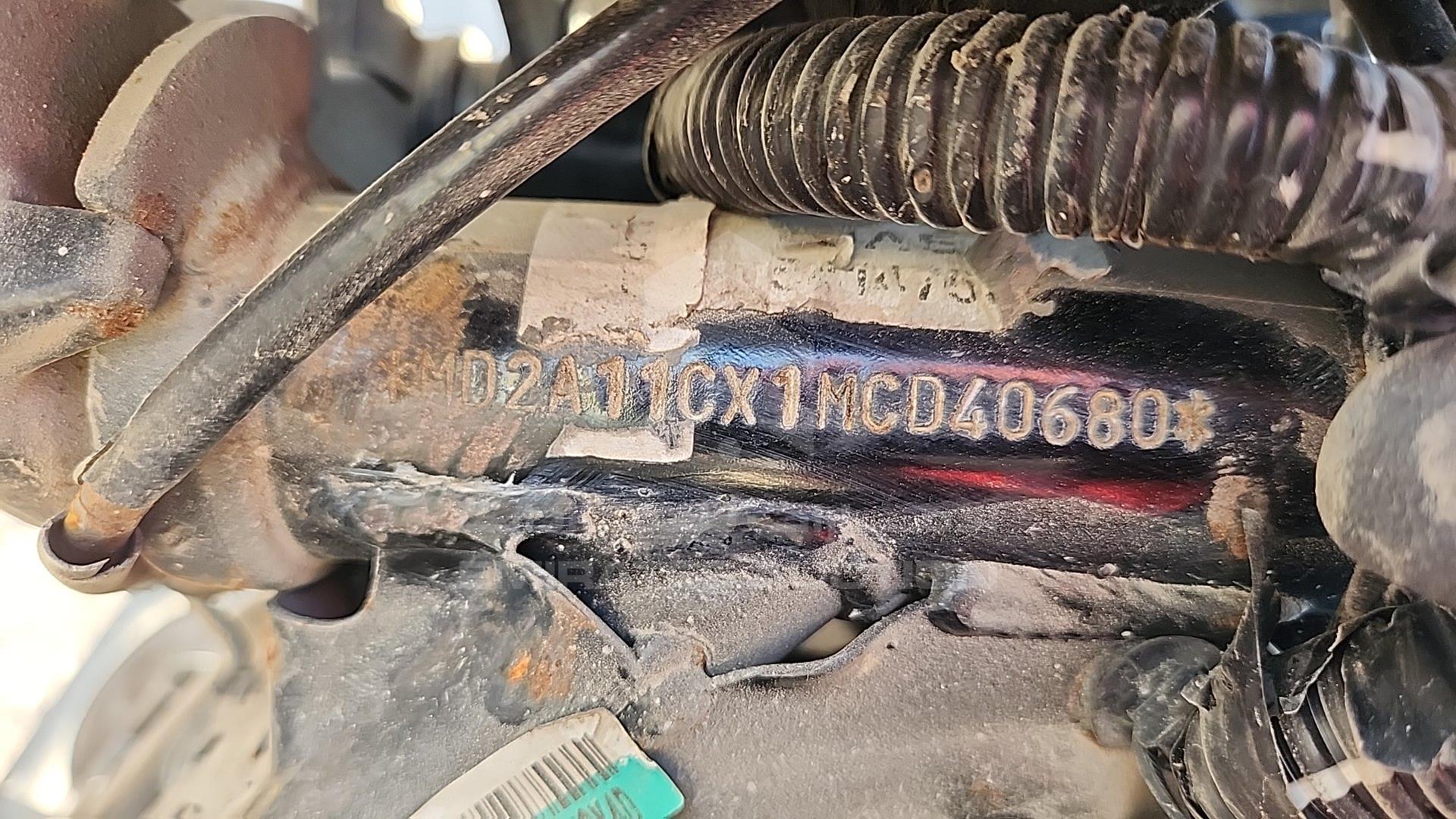 2021 BAJAJ 150 CC VIN: MD2A11CX1MCD40680